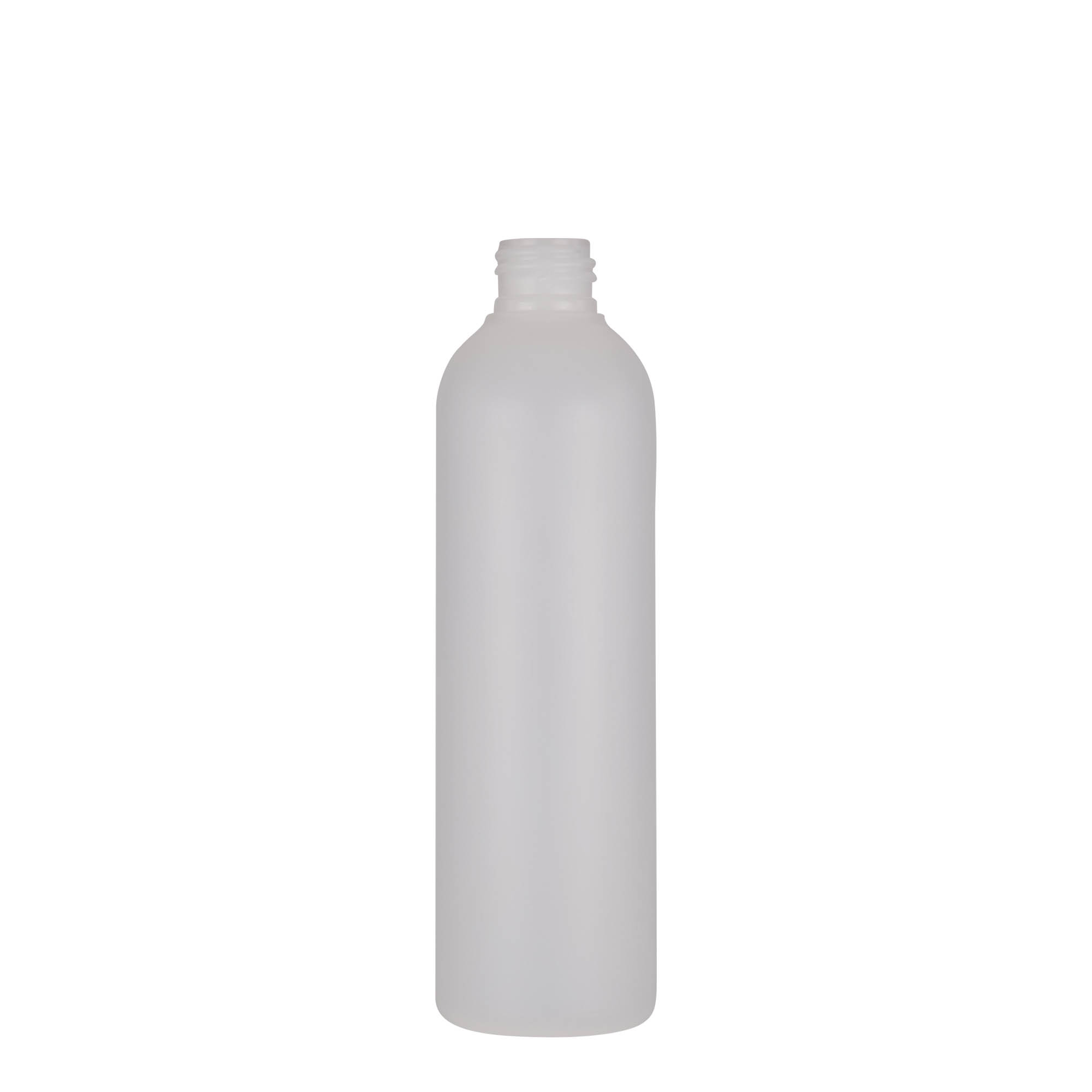 250 ml butelka plastikowa 'Tuffy', HDPE, naturalna, gwint: 24/410 250 ml butelka plastikowa 'Tuffy', HDPE, naturalna, gwint: 24/410