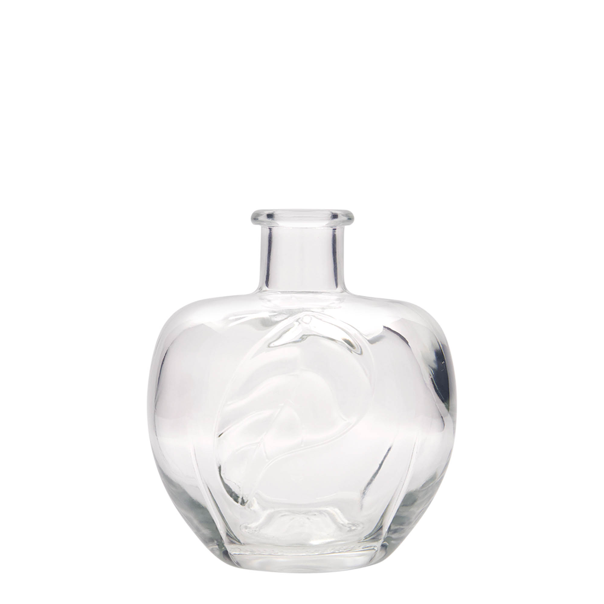 Butelka szklana 350 ml „Jabłko”, szyjka: korek