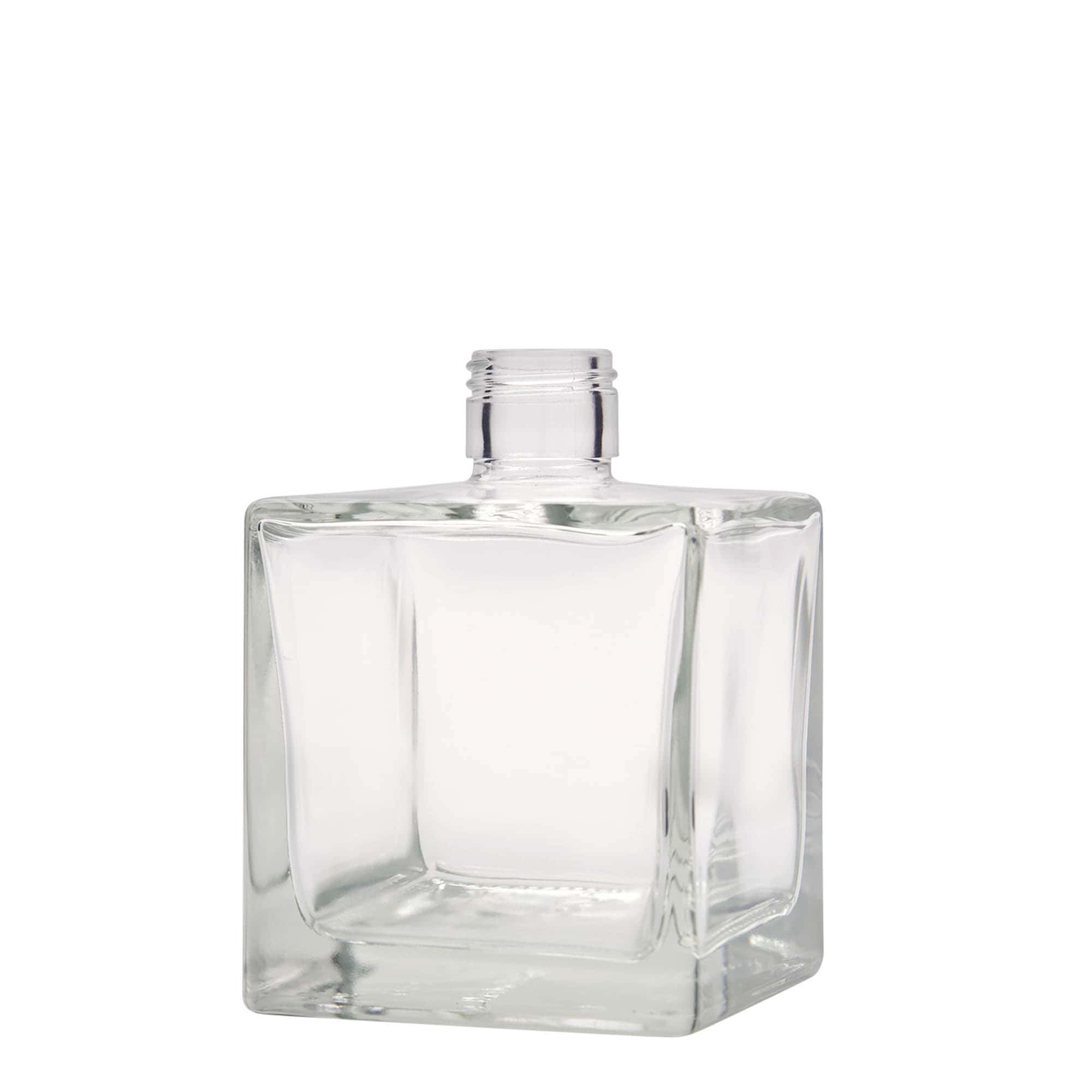 500 ml butelka szklana 'Cube', kwadratowa, gwint: PP 31,5