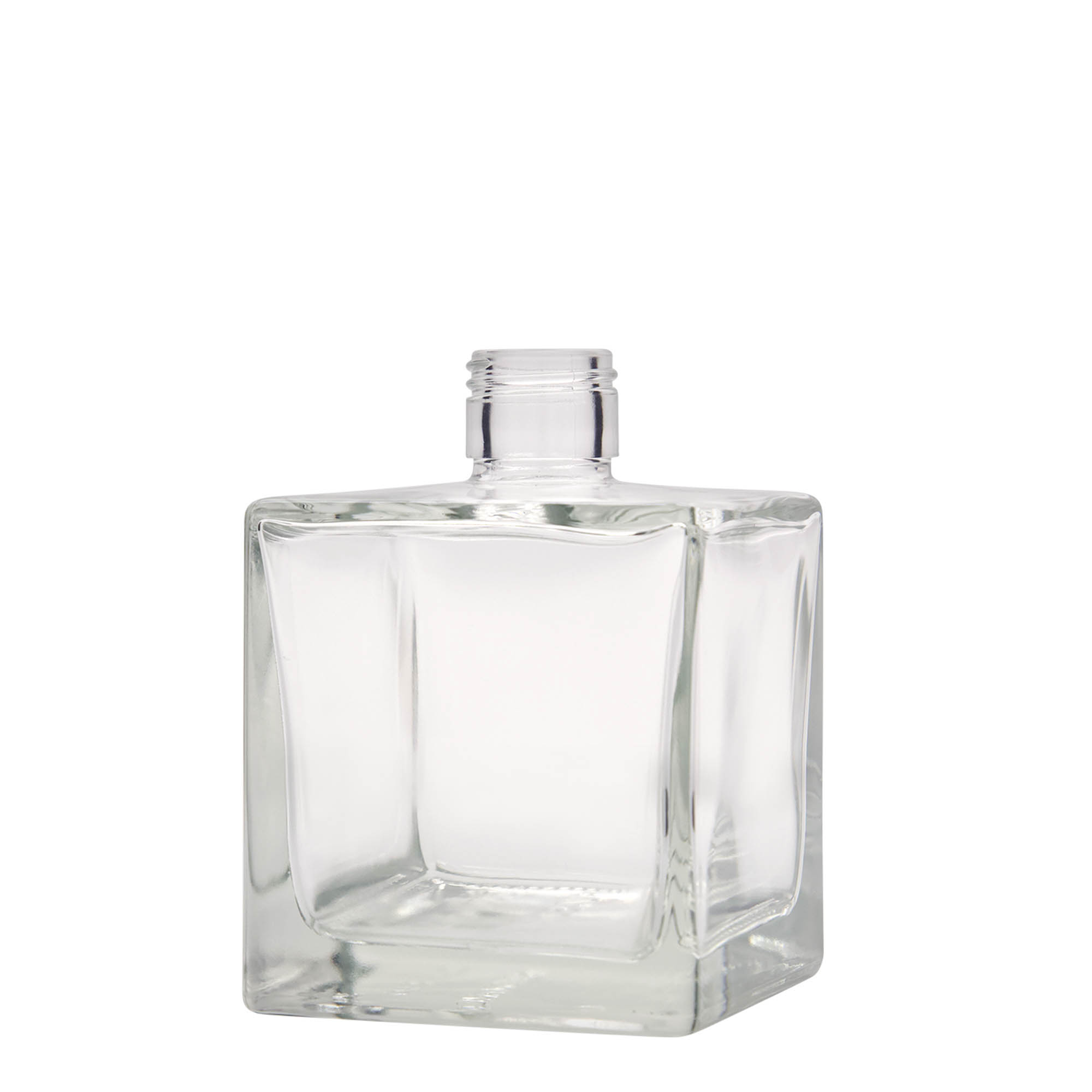 500 ml butelka szklana 'Cube', kwadratowa, gwint: PP 31,5