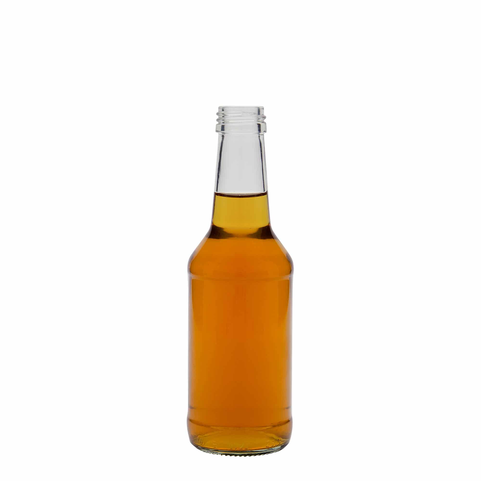 250 ml butelka szklana 'Nils', zamknięcie: PP 28