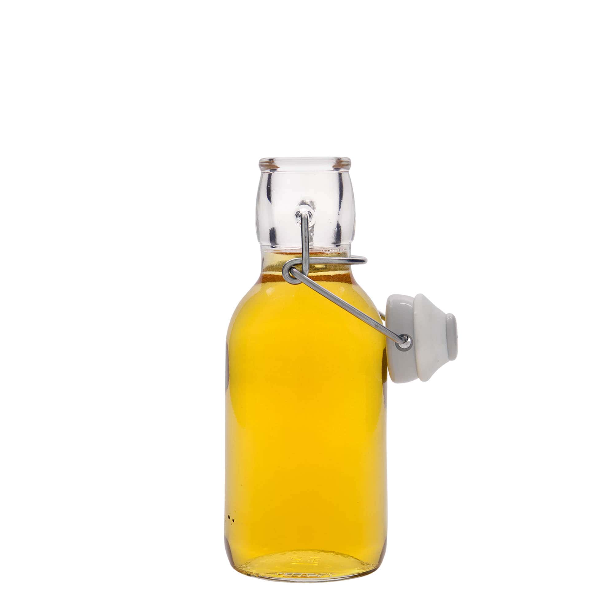 250 ml butelka szklana 'Emilia', otwór: zamknięcie na zatrzask