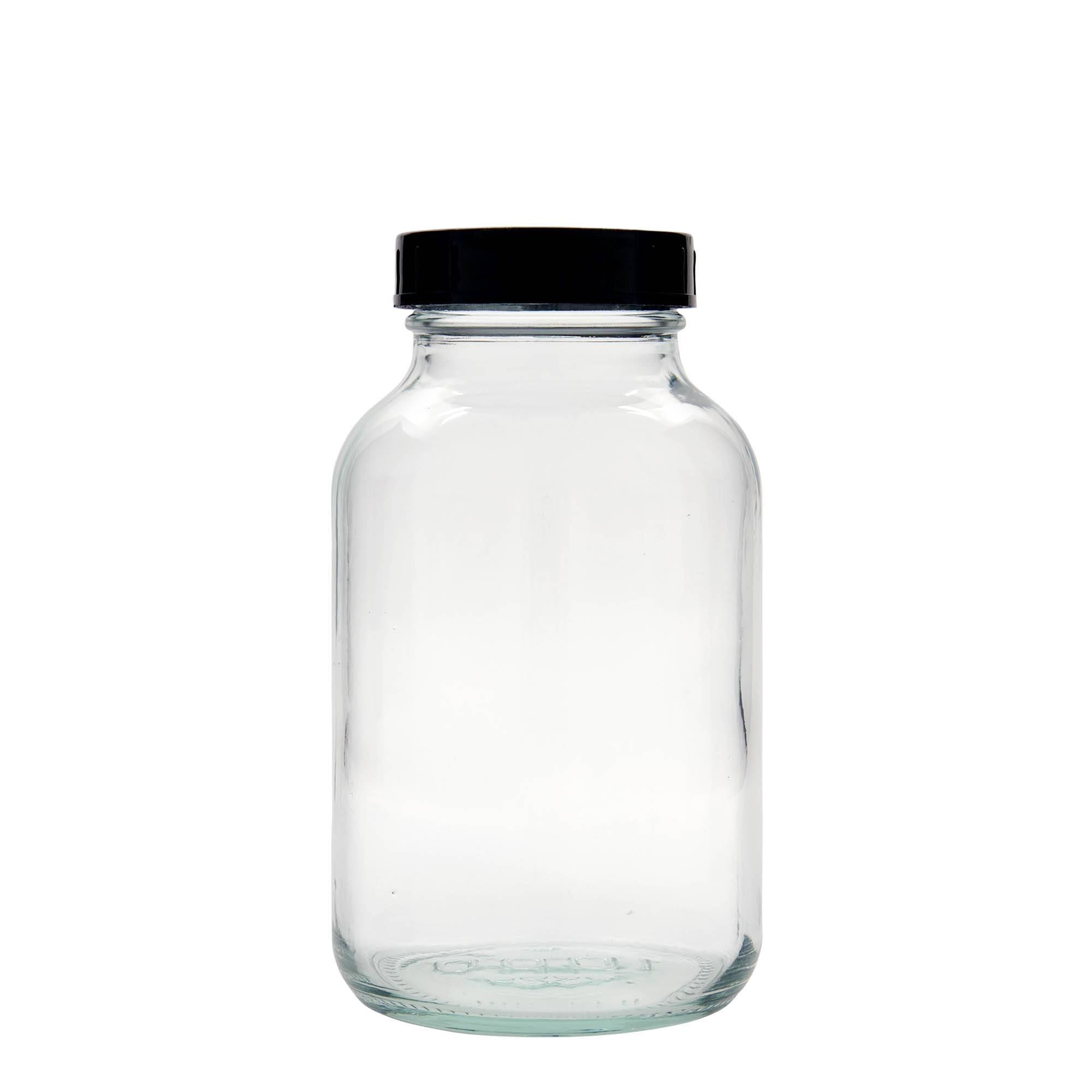 1.000 ml słoik szerokootworowy, wylot: DIN 68
