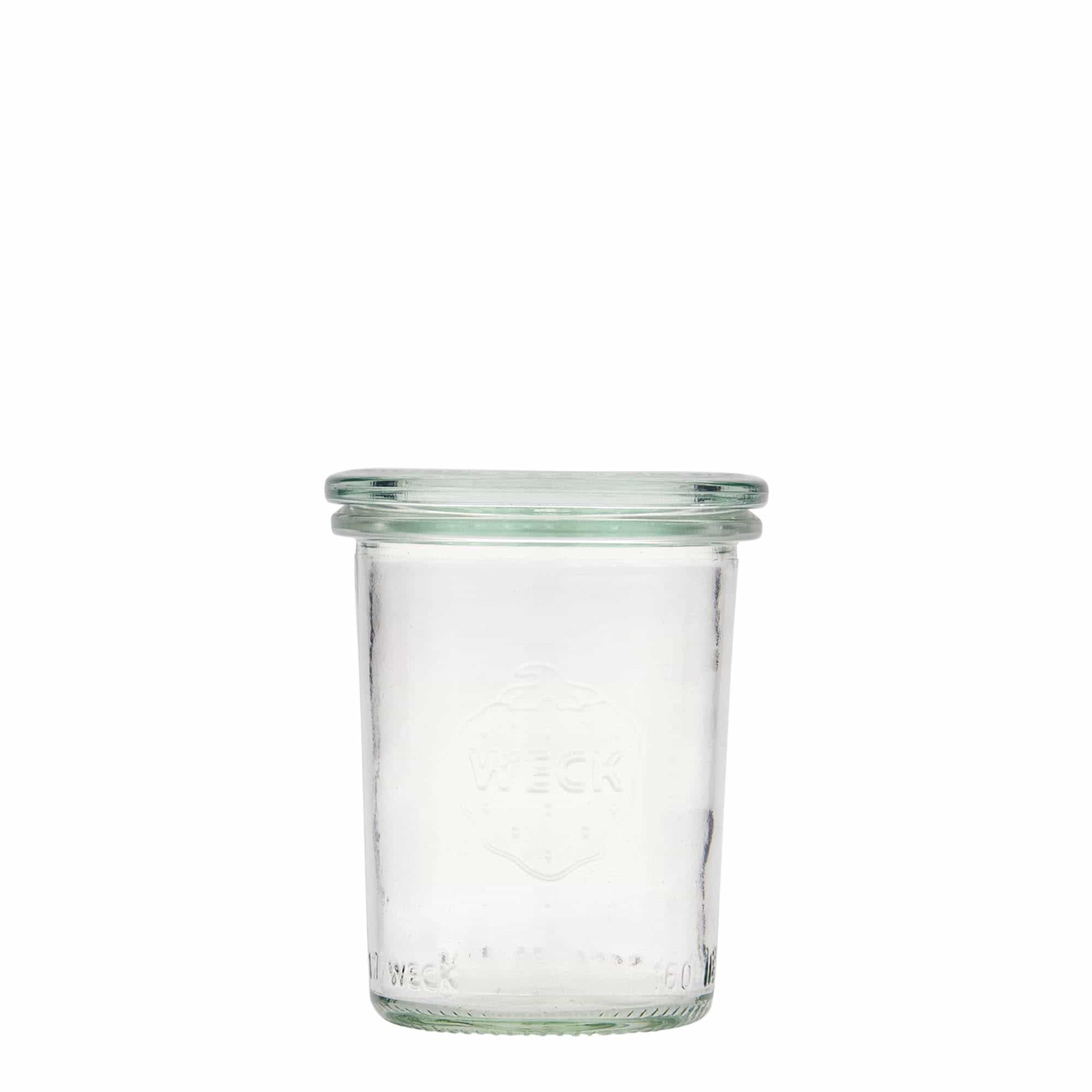 160 ml słoik prosty WECK, zamknięcie: krawędź okrągła 160 ml słoik prosty WECK, zamknięcie: krawędź okrągła