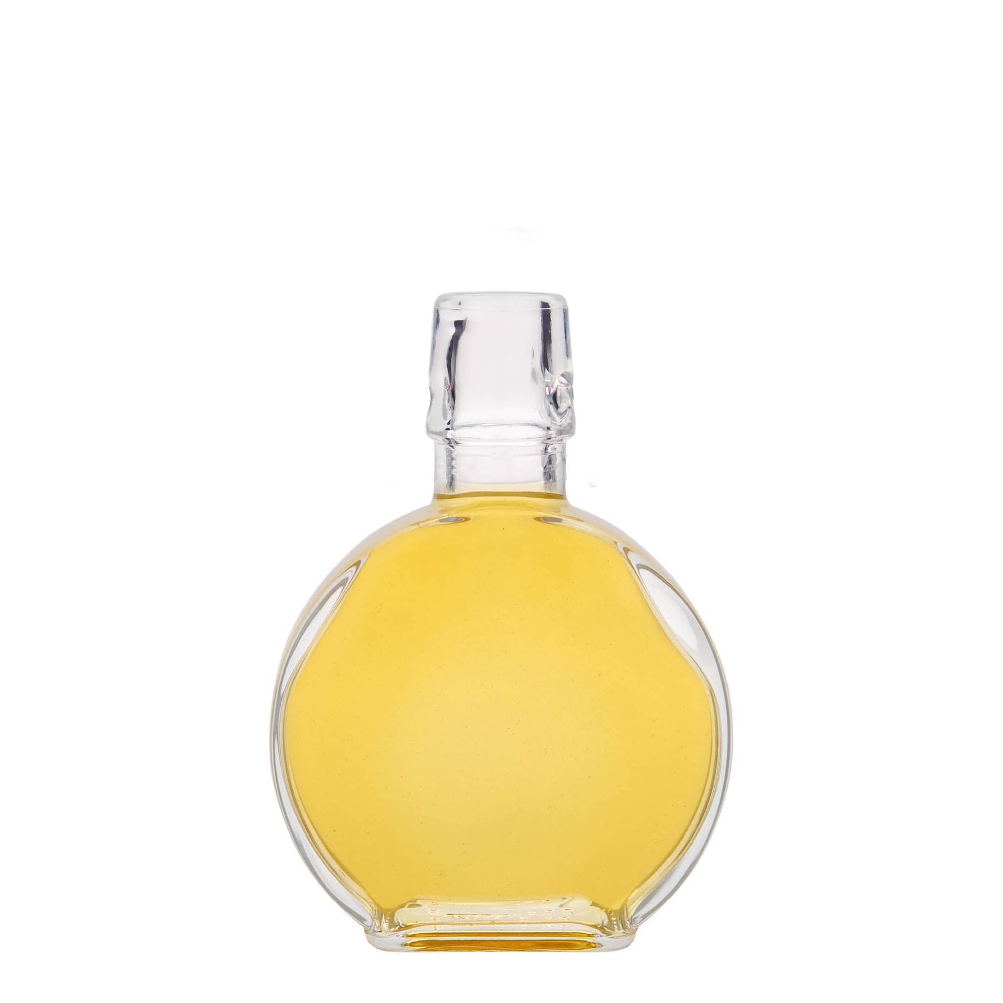 200 ml butelka szklana „Sensatione”, prostokątna, otwór: zamknięcie na zatrzask