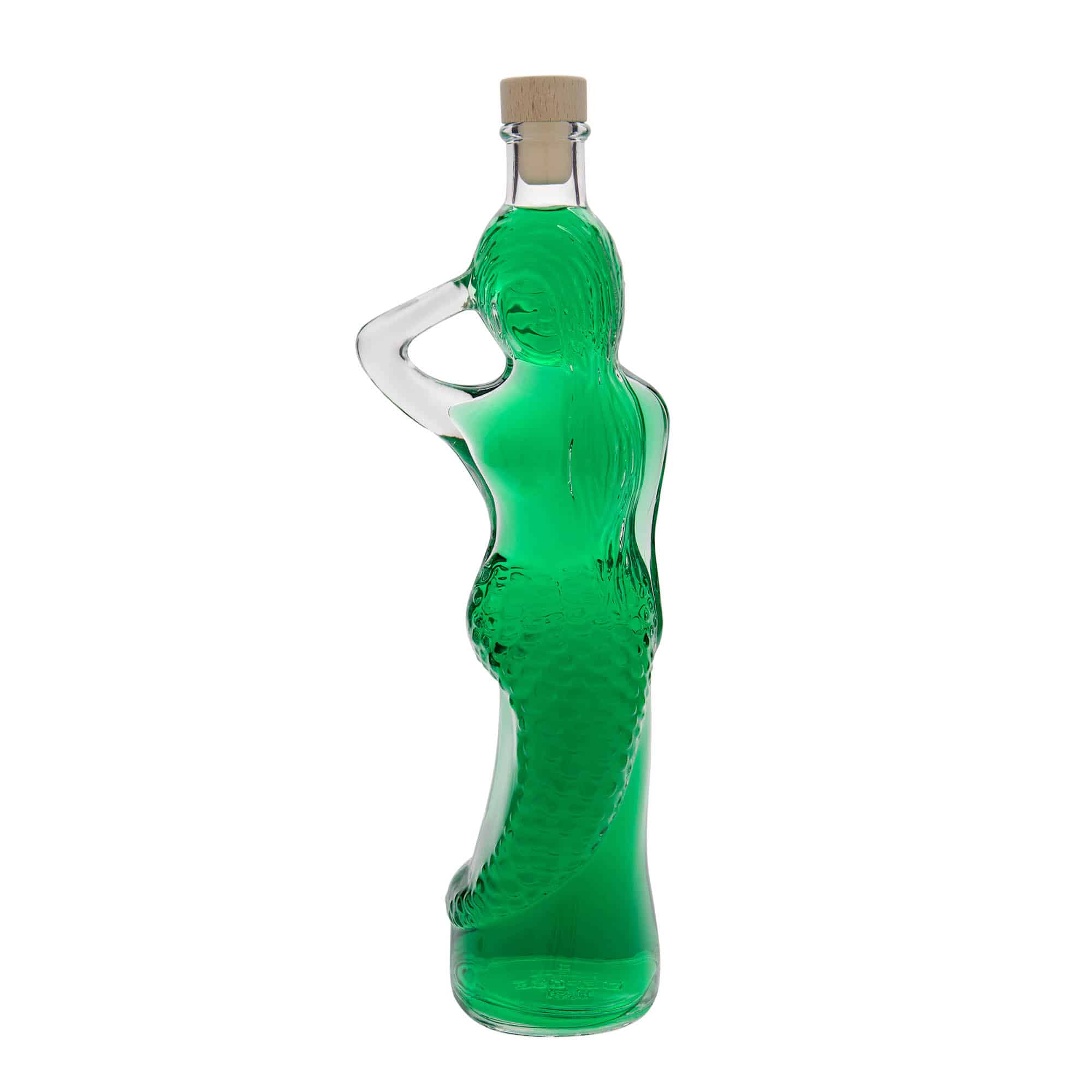 500 ml butelka szklana 'Syrena', zamknięcie: korek
