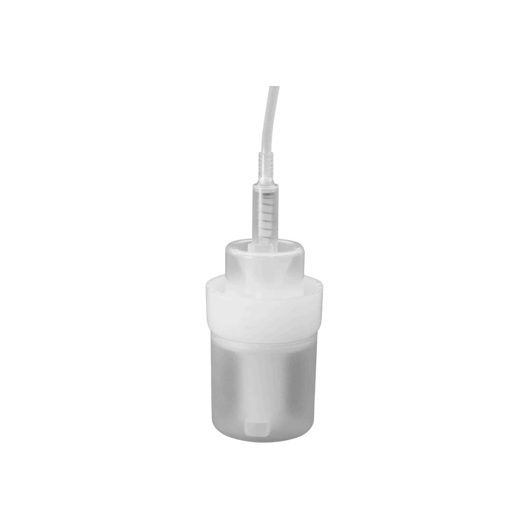 Dozownik 100 ml „Foamer”, tworzywo sztuczne PP, biały, do wylotu: zakrętka