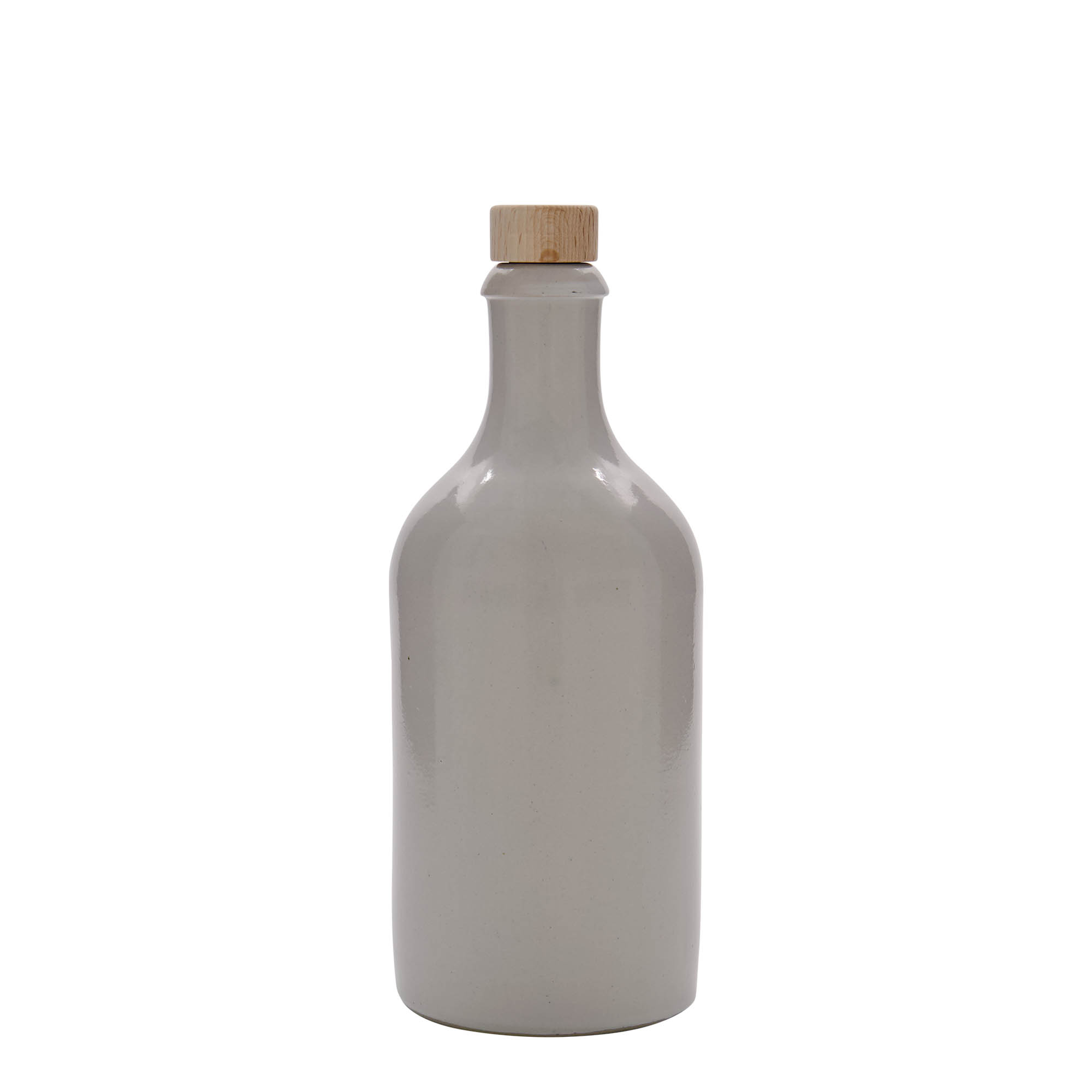 500 ml dzban gliniany, kamionkowy, biały, wylot: korek 500 ml dzban gliniany, kamionkowy, biały, wylot: korek
