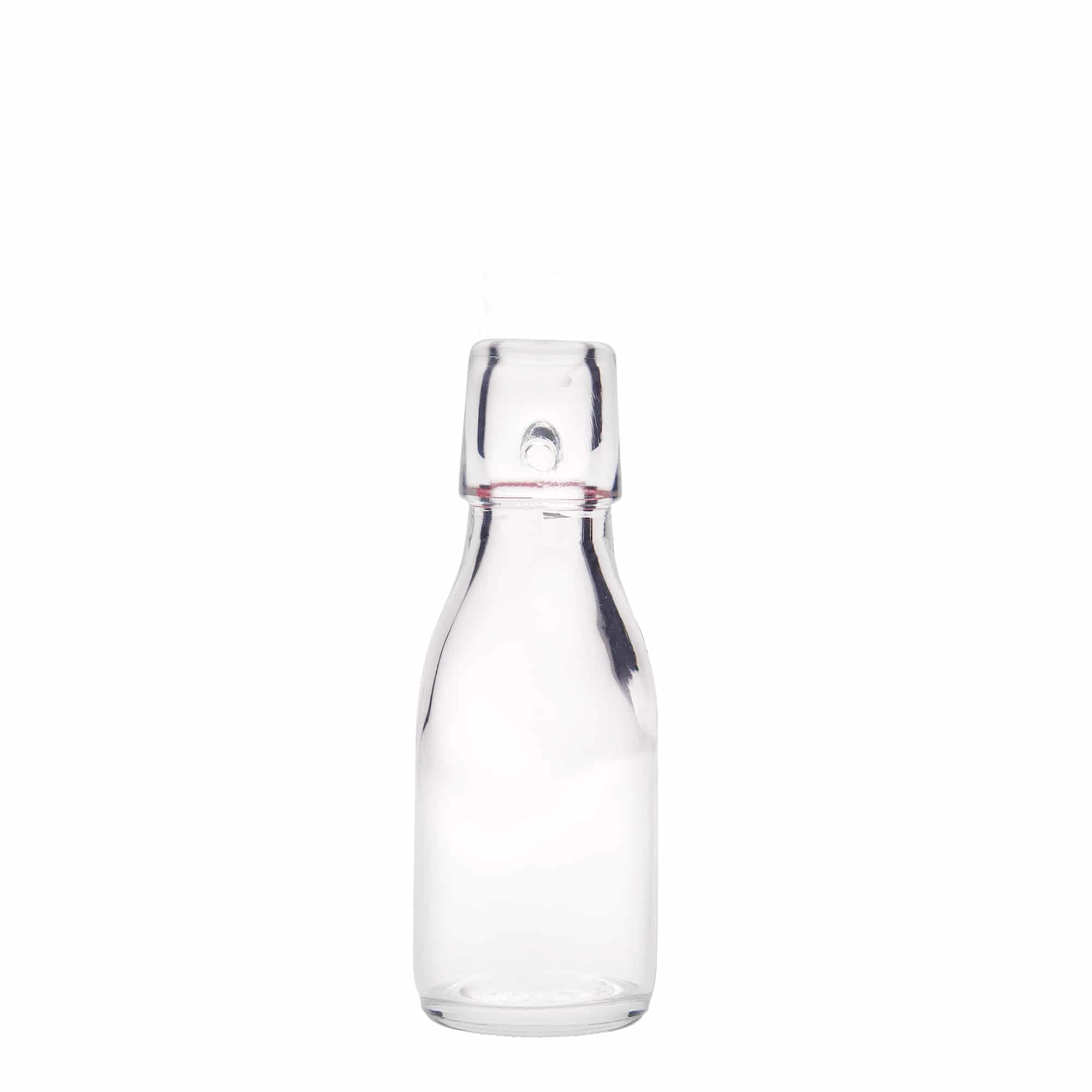 100 ml butelka szklana 'Paul', zamknięcie: Zamknięcie pałąkowe 100 ml butelka szklana 'Paul', zamknięcie: Zamknięcie pałąkowe