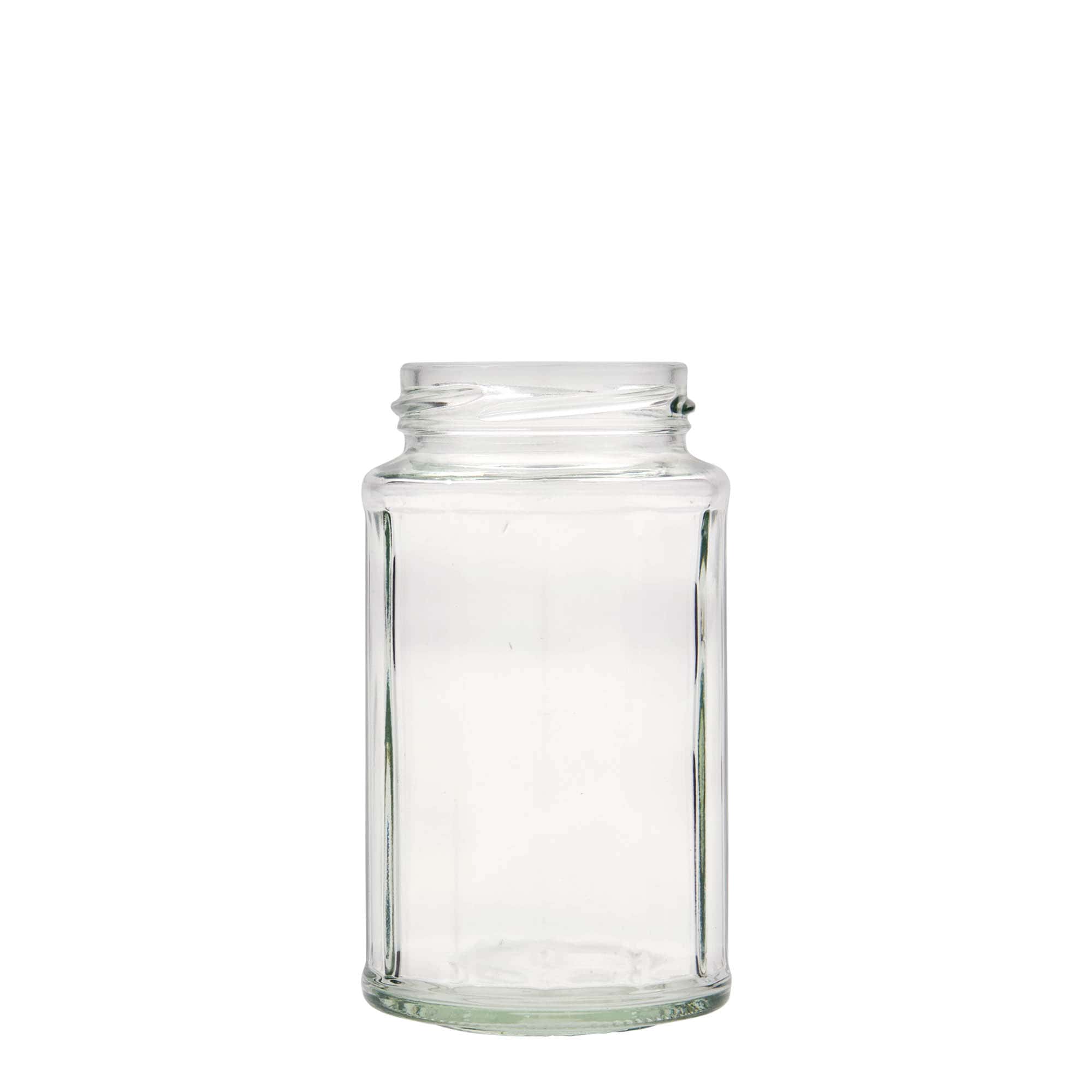 288 ml słoik wielokątny, dwunastościenny, otwór: Twist-Off (TO 58) 288 ml słoik wielokątny, dwunastościenny, otwór: Twist-Off (TO 58)