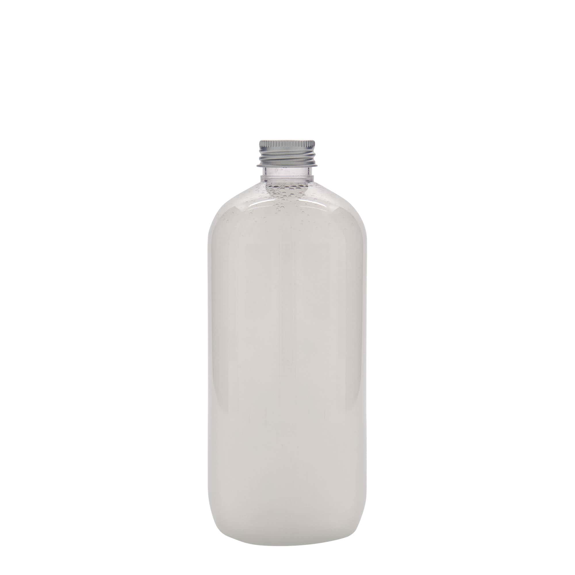 500 ml butelka PET „Boston”, tworzywo sztuczne, gwint: 24/410