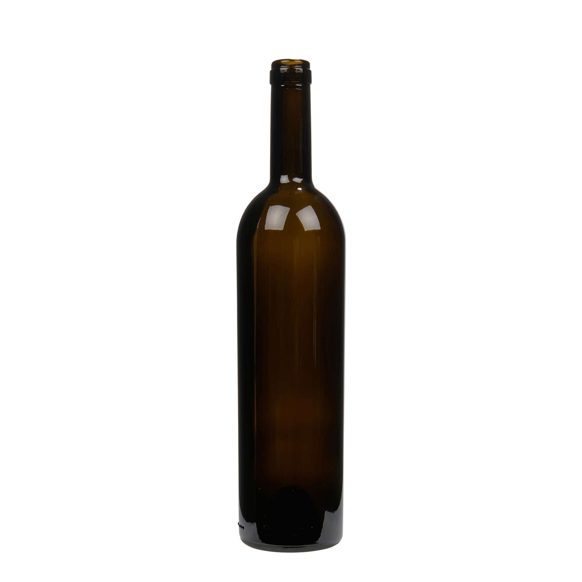 750 ml butelka na wino 'Liberty', kolor zielony antyczny, zamknięcie: korek 750 ml butelka na wino 'Liberty', kolor zielony antyczny, zamknięcie: korek