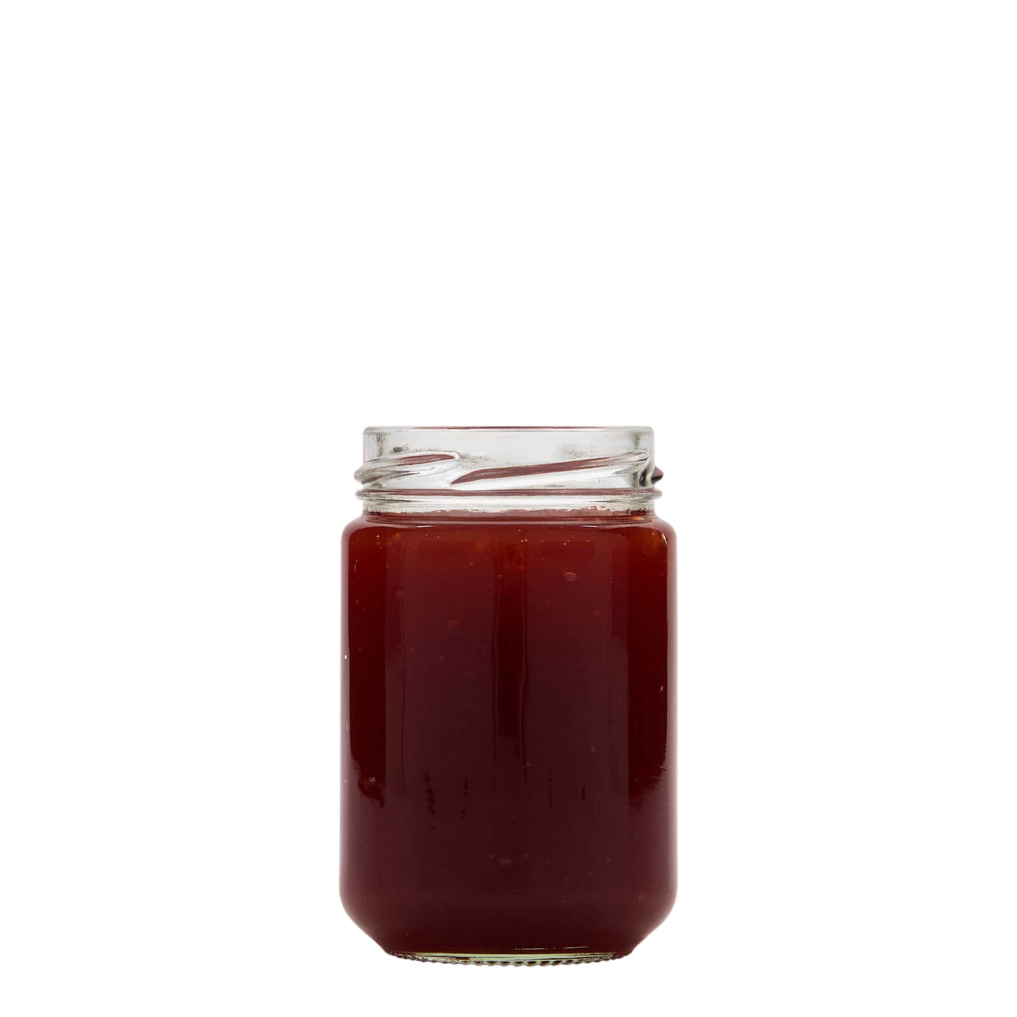 156 ml wysoki słoik okrągły, zamknięcie: twist off(TO 53)