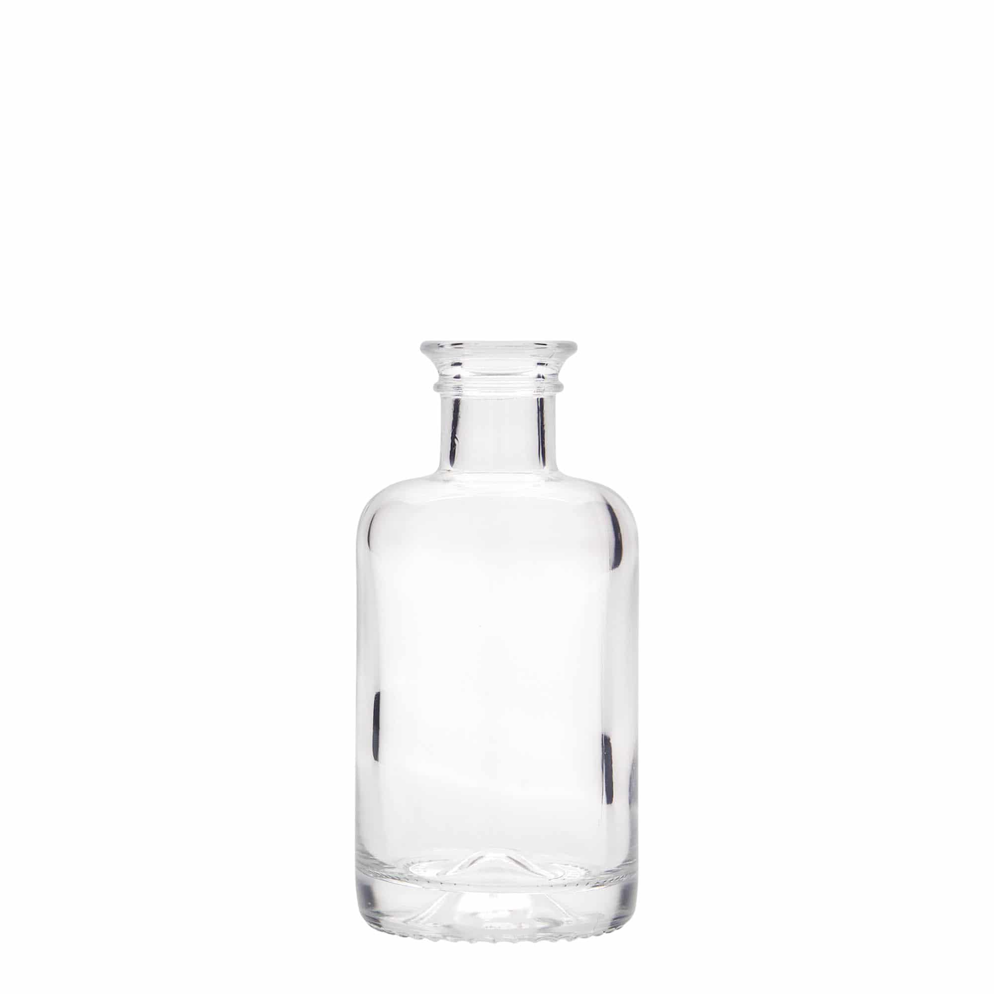 100 ml butelka szklana apteczna, szyjka: korek
