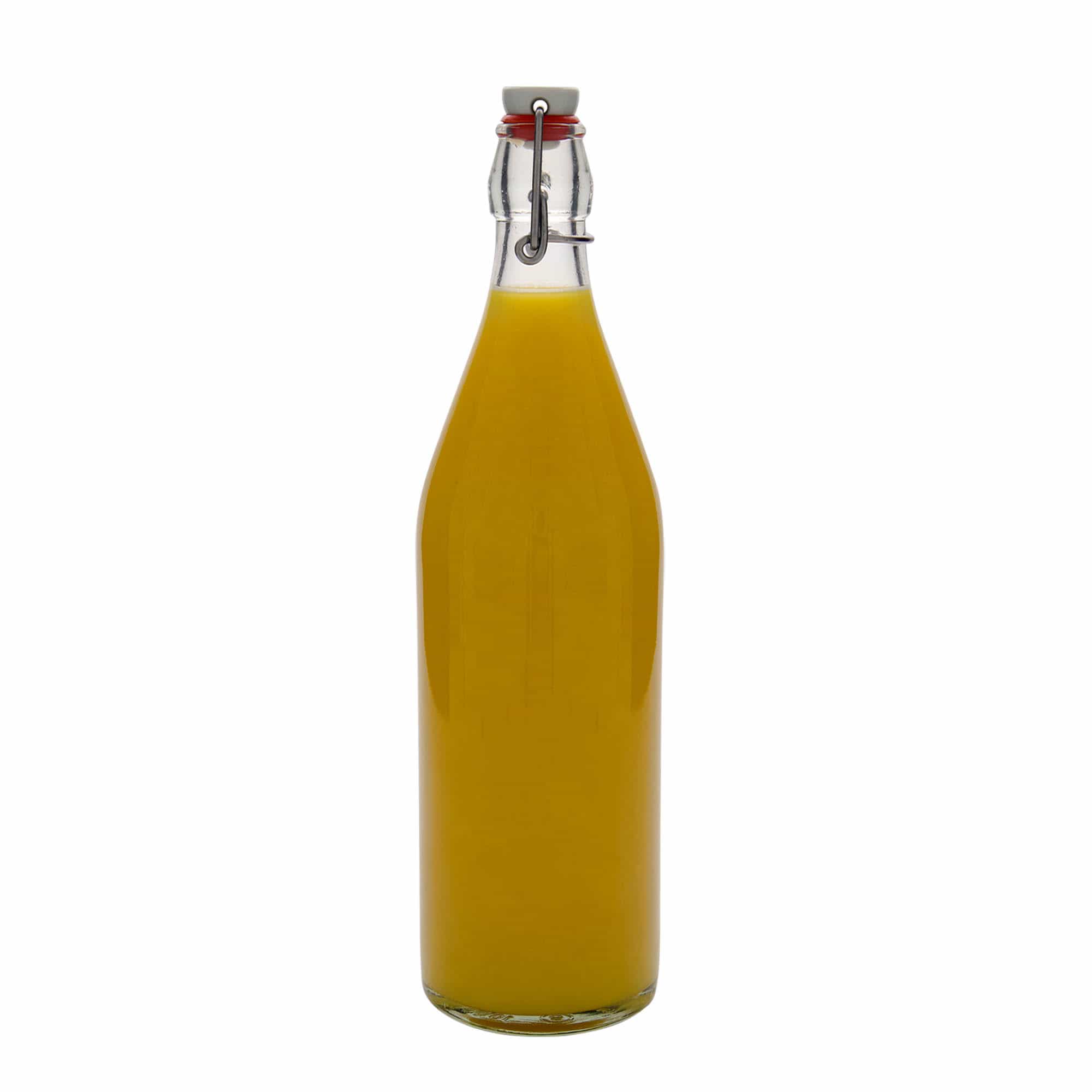 1000 ml butelka szklana 'Giara', zamknięcie: Zamknięcie pałąkowe