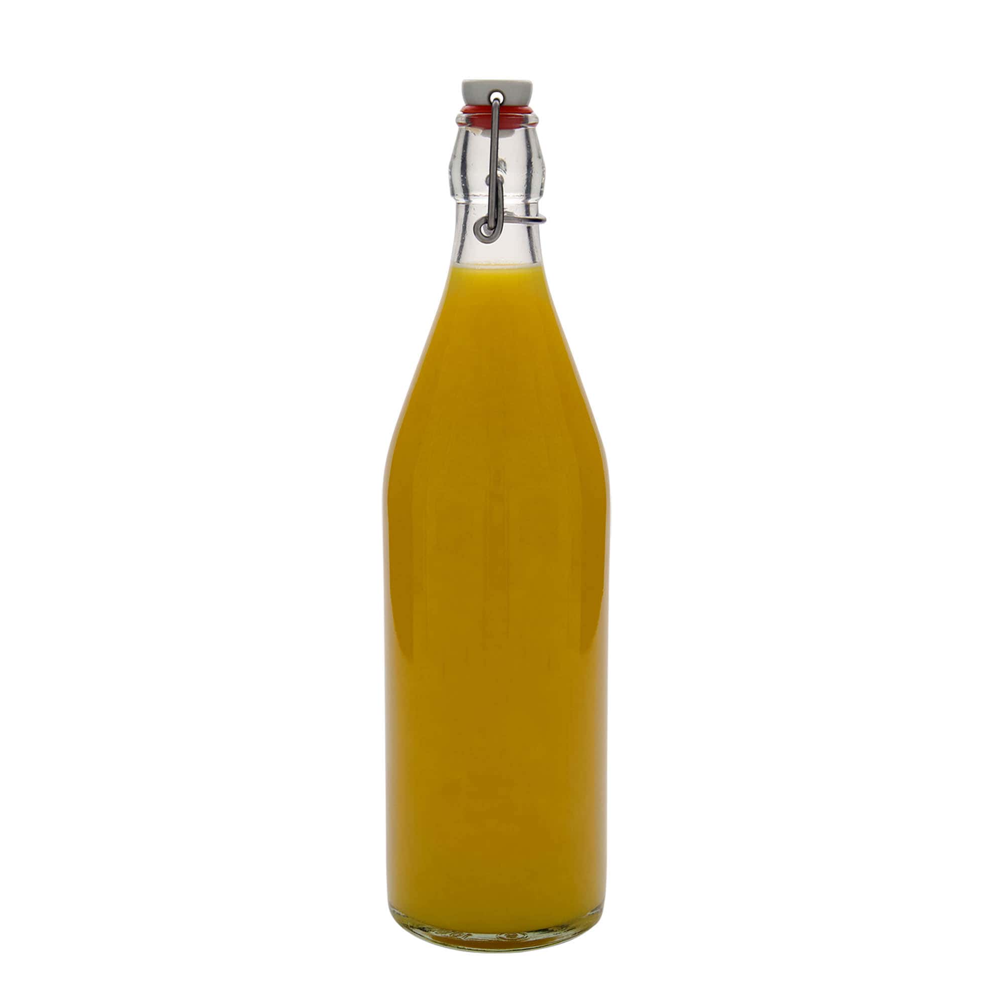 1.000 ml butelka szklana 'Giara', otwór: zamknięcie na zaczep