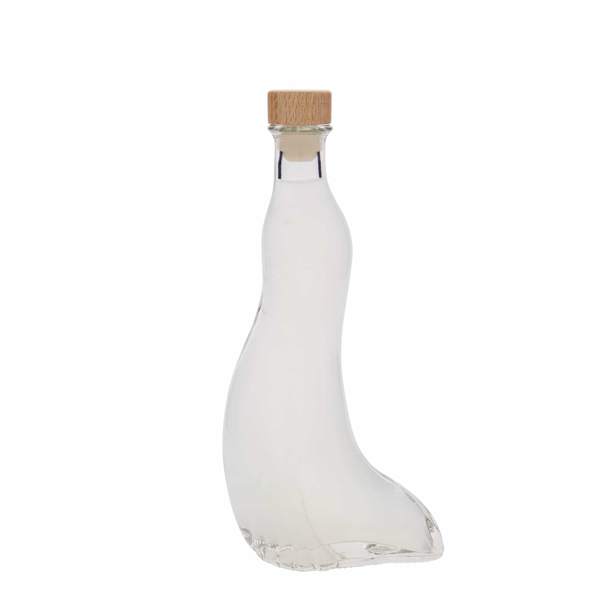 200 ml butelka szklana „Foka”, szyjka: korek