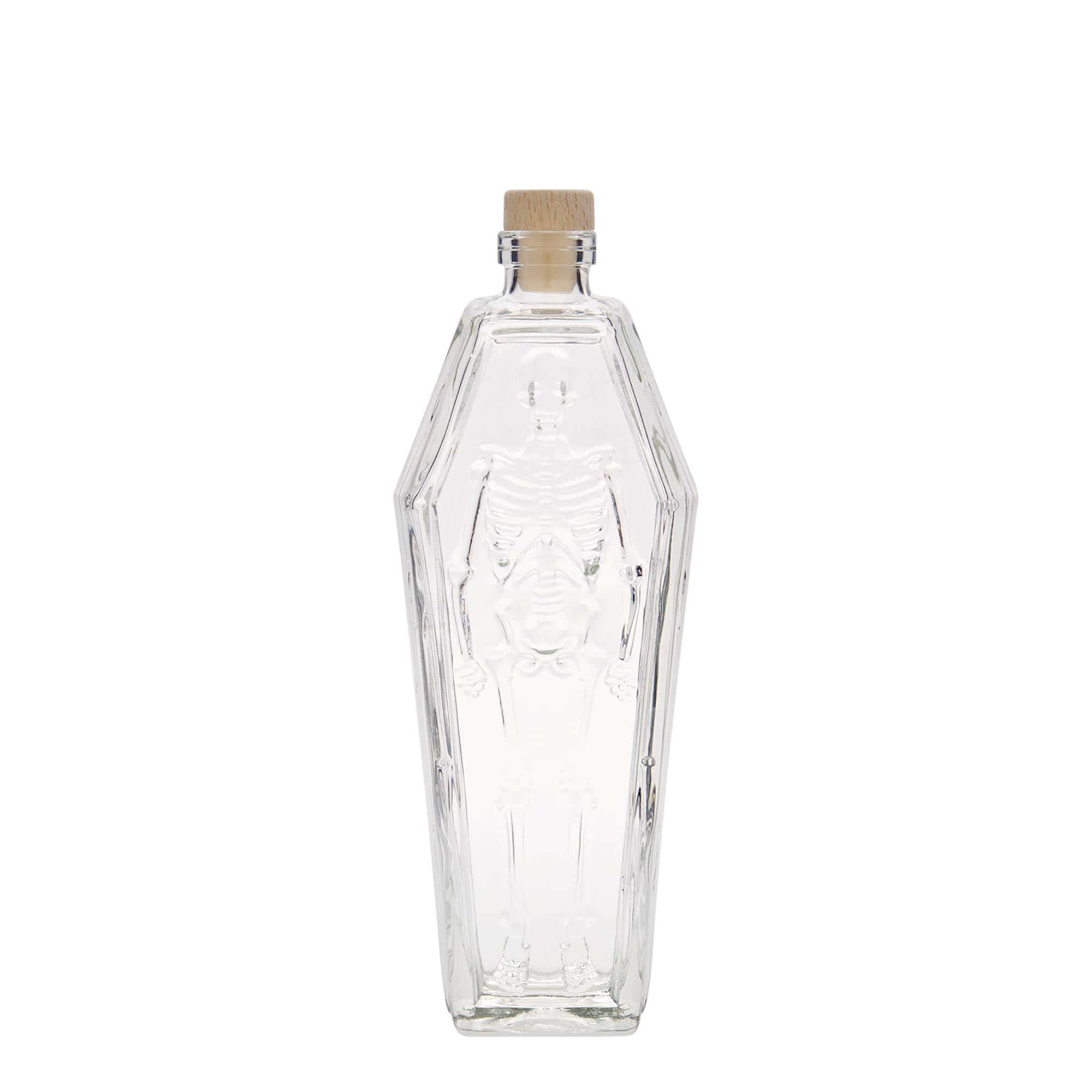 200 ml butelka szklana „trumna”, otwór: korek