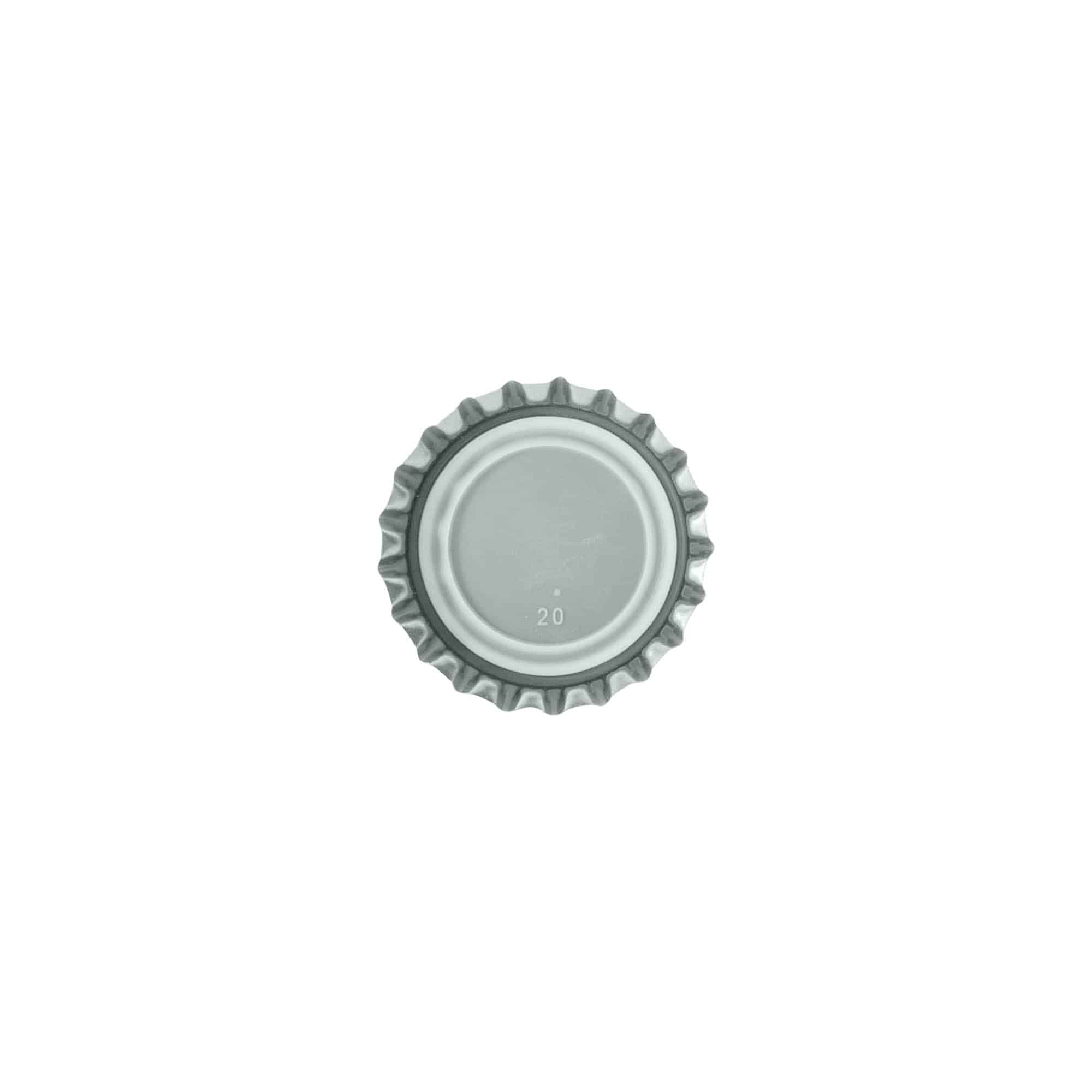 Kapsle 26 mm, metal, srebrny Kapsle 26 mm, metal, srebrny