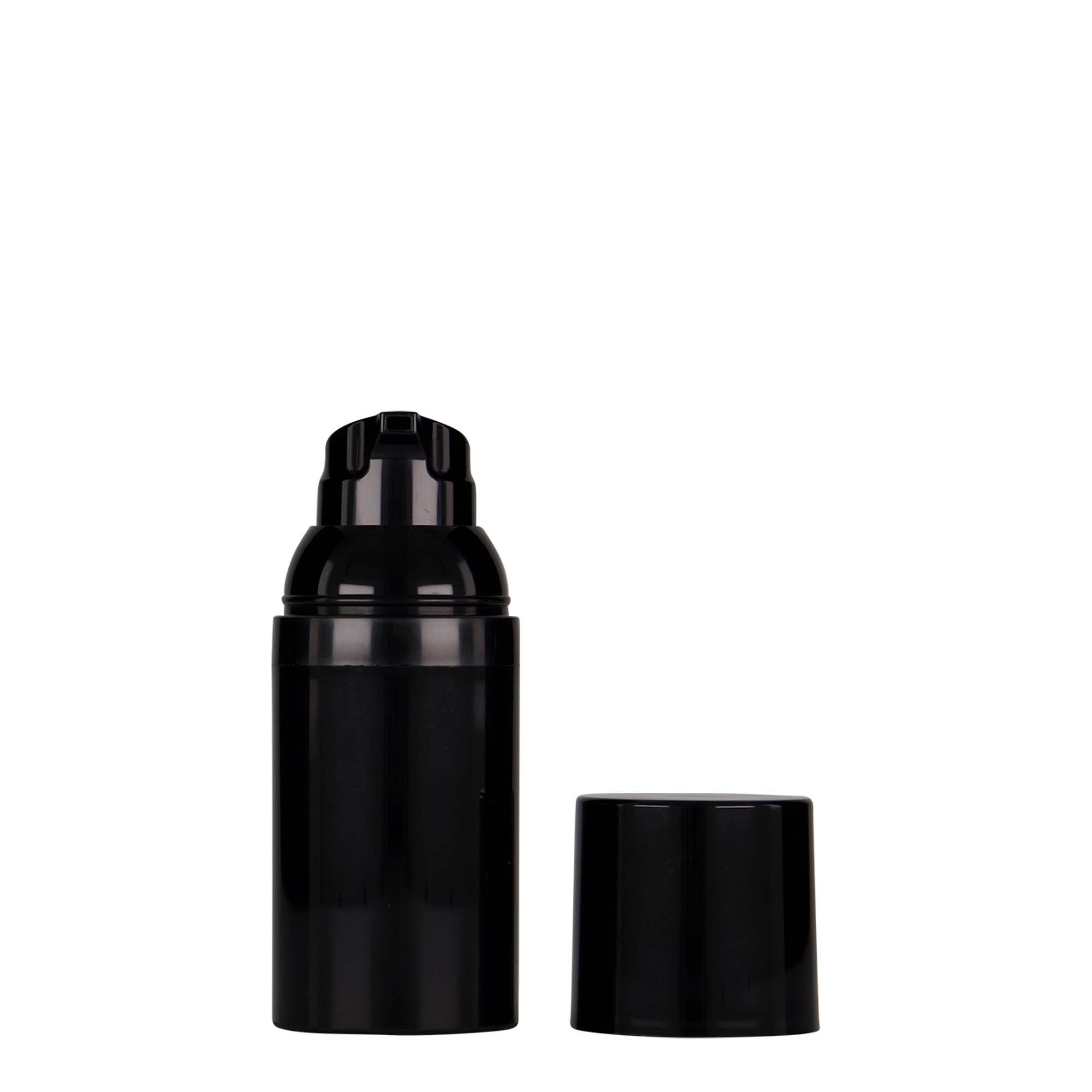 30 ml dyspenser beztlenowy „Mezzo”, tworzywo sztuczne PP, czarny 30 ml dyspenser beztlenowy „Mezzo”, tworzywo sztuczne PP, czarny