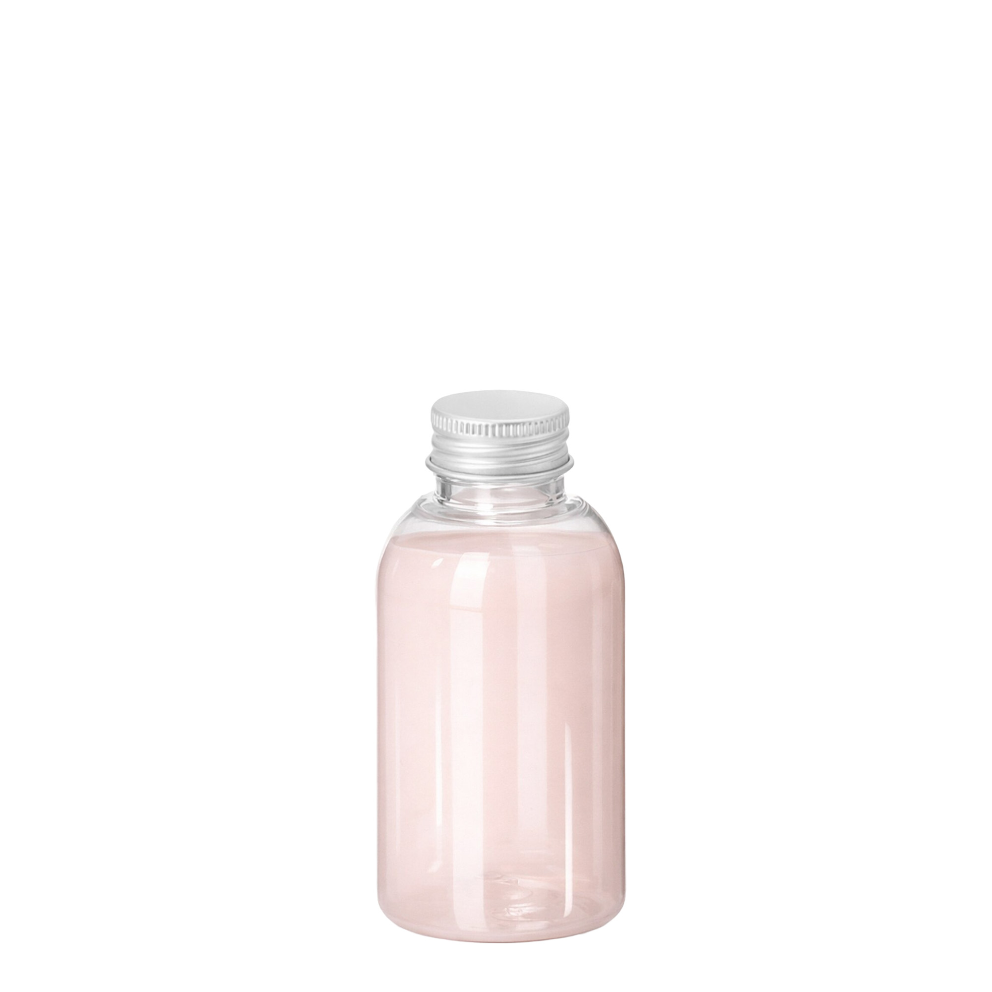 100 ml butelka PET „Boston”, tworzywo sztuczne, gwint: 24/410