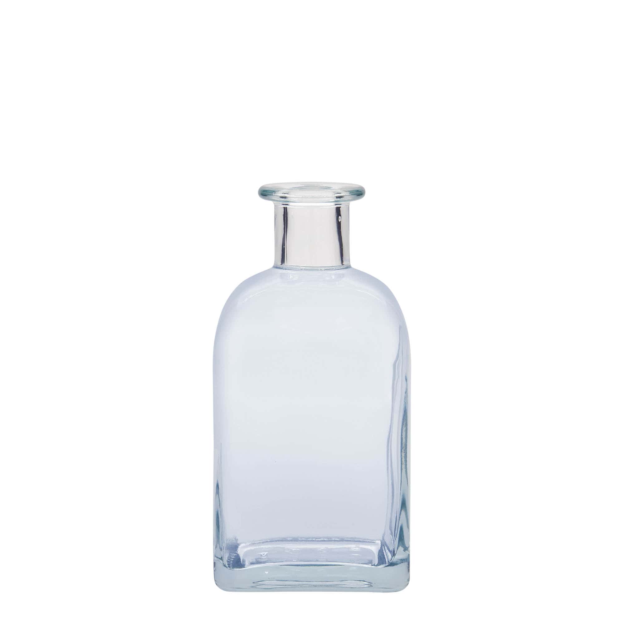 350 ml butelka szklana apteczna Carré, kwadratowa, zamknięcie: korek