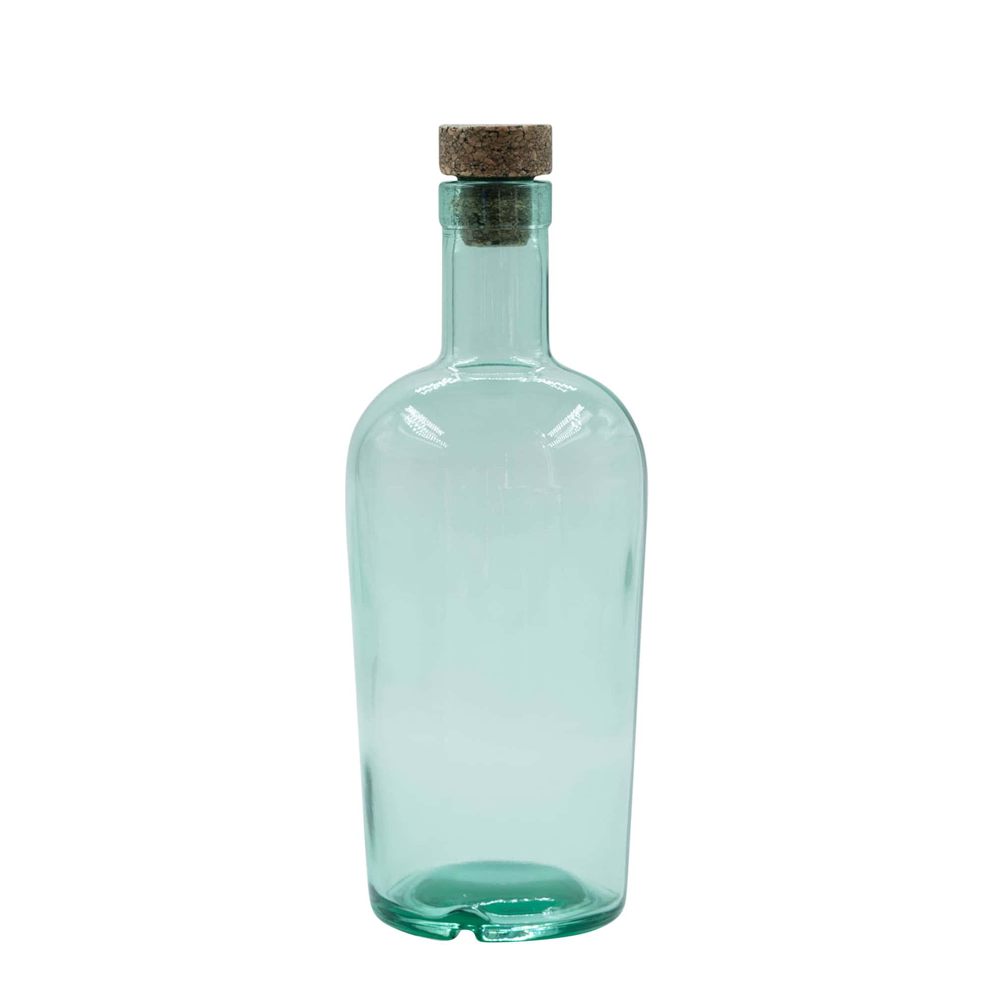 700 ml butelka szklana 'Teo Light', zamknięcie: korek