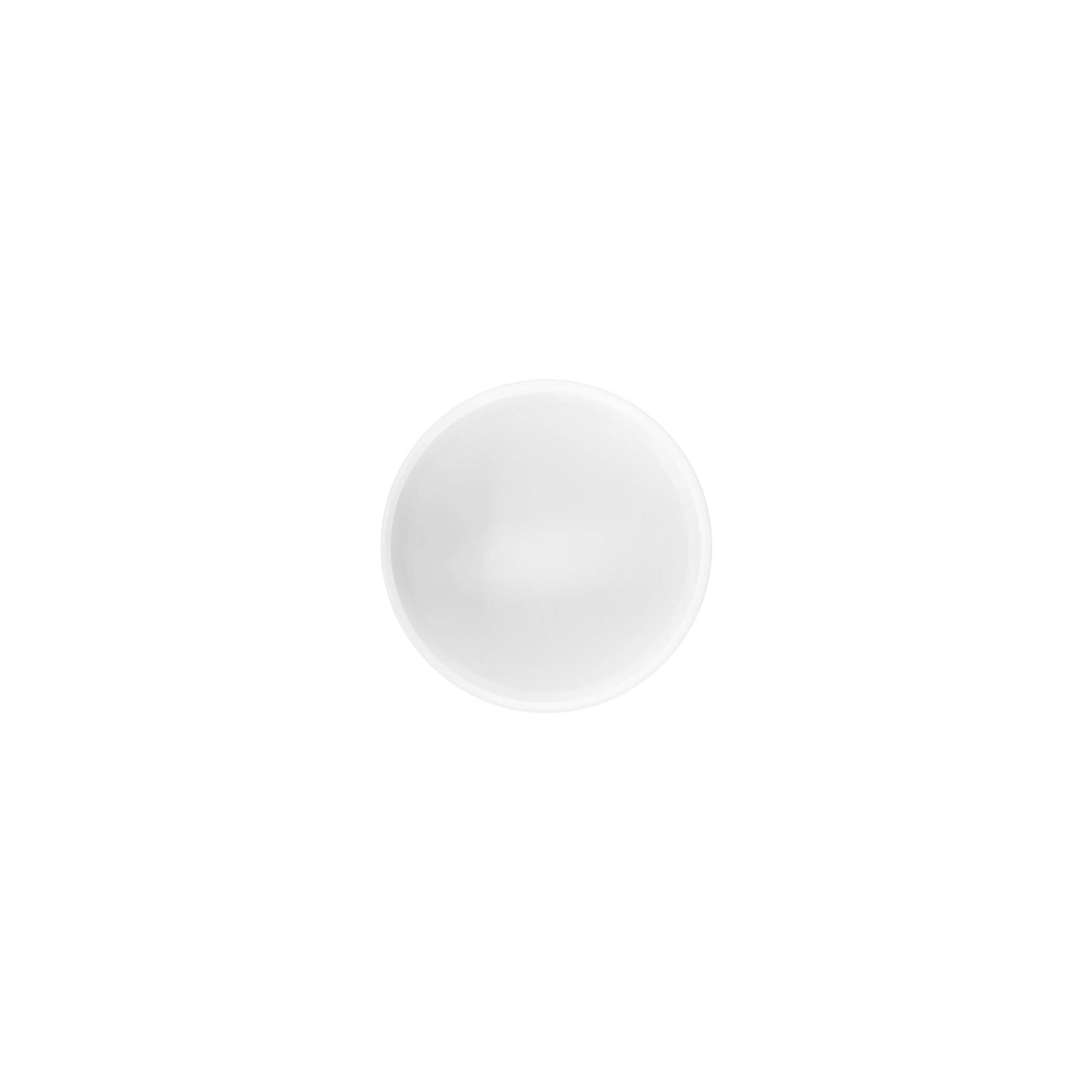 Zakrętka z gwintem 'White Line' 35 ml, tworzywo sztuczne PP, biały