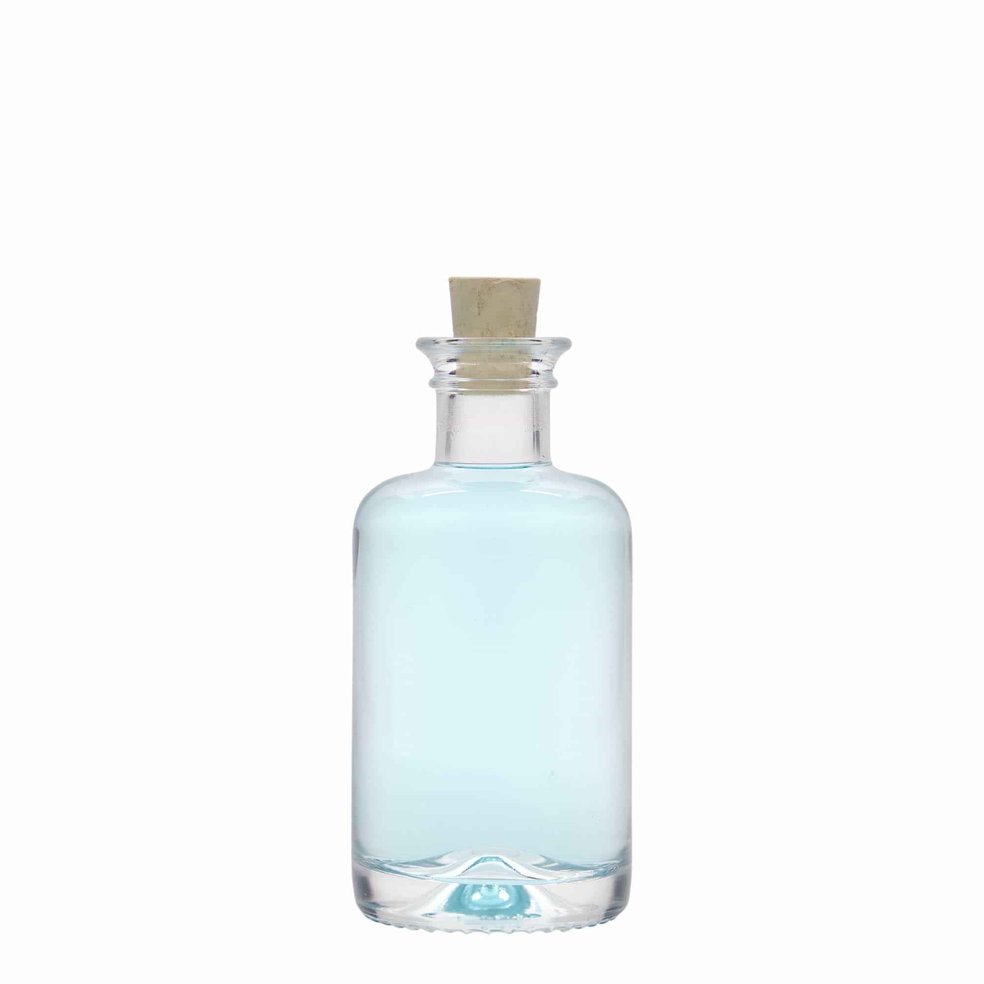 100 ml butelka szklana apteczna, szyjka: korek