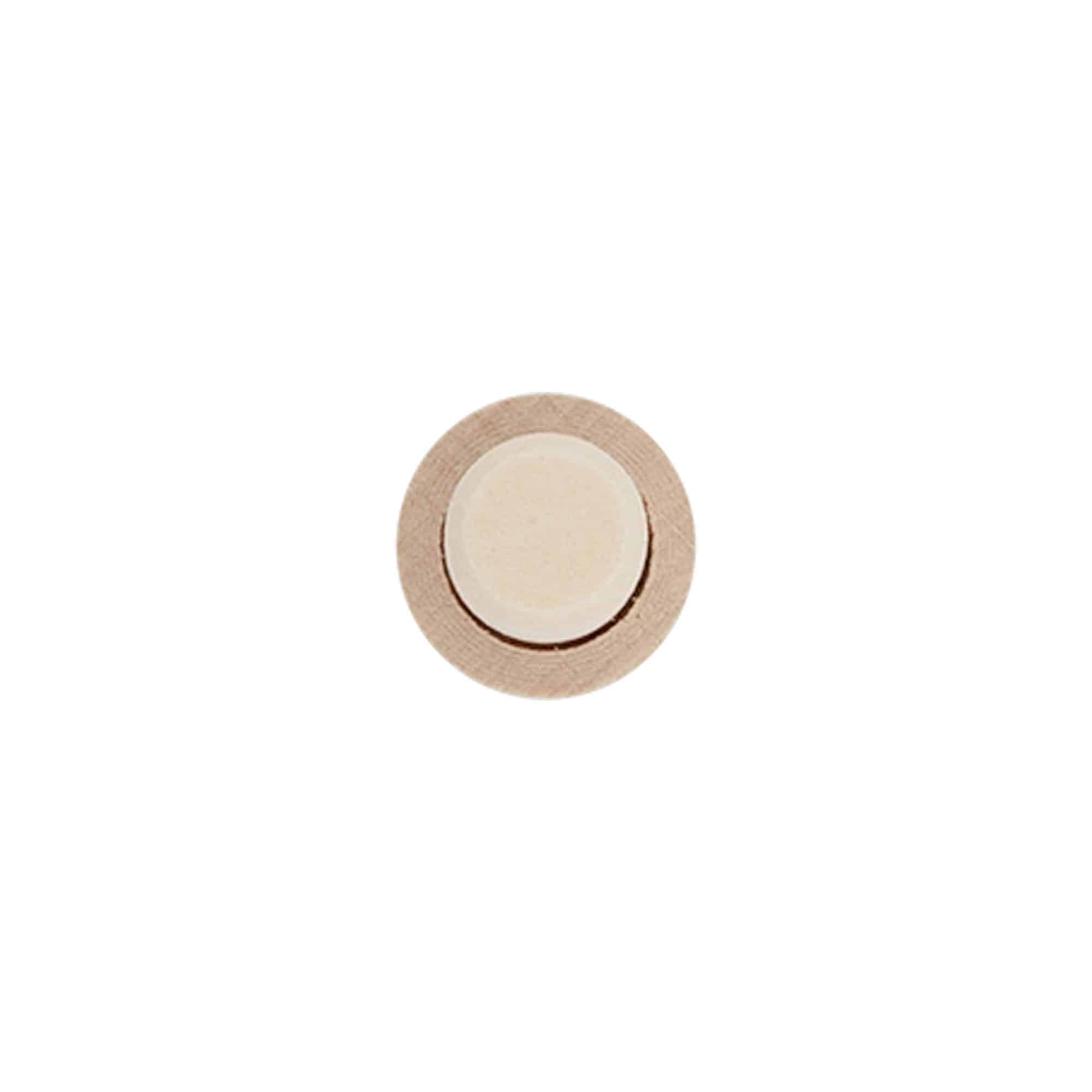 Korek z uchwytem 14 mm, drewno, do zamknięcia: korek