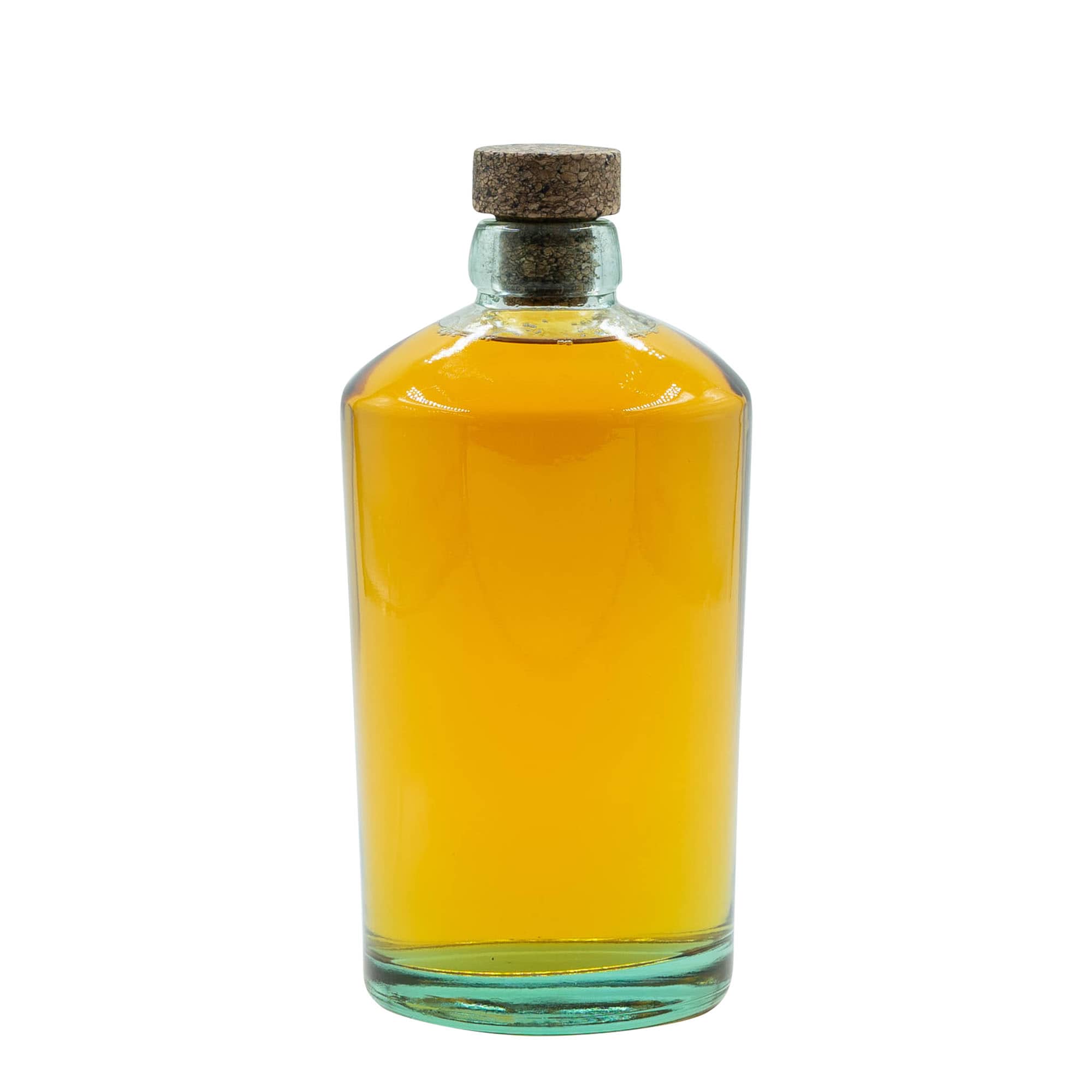 700 ml butelka szklana 'Barrel', otwór: korek