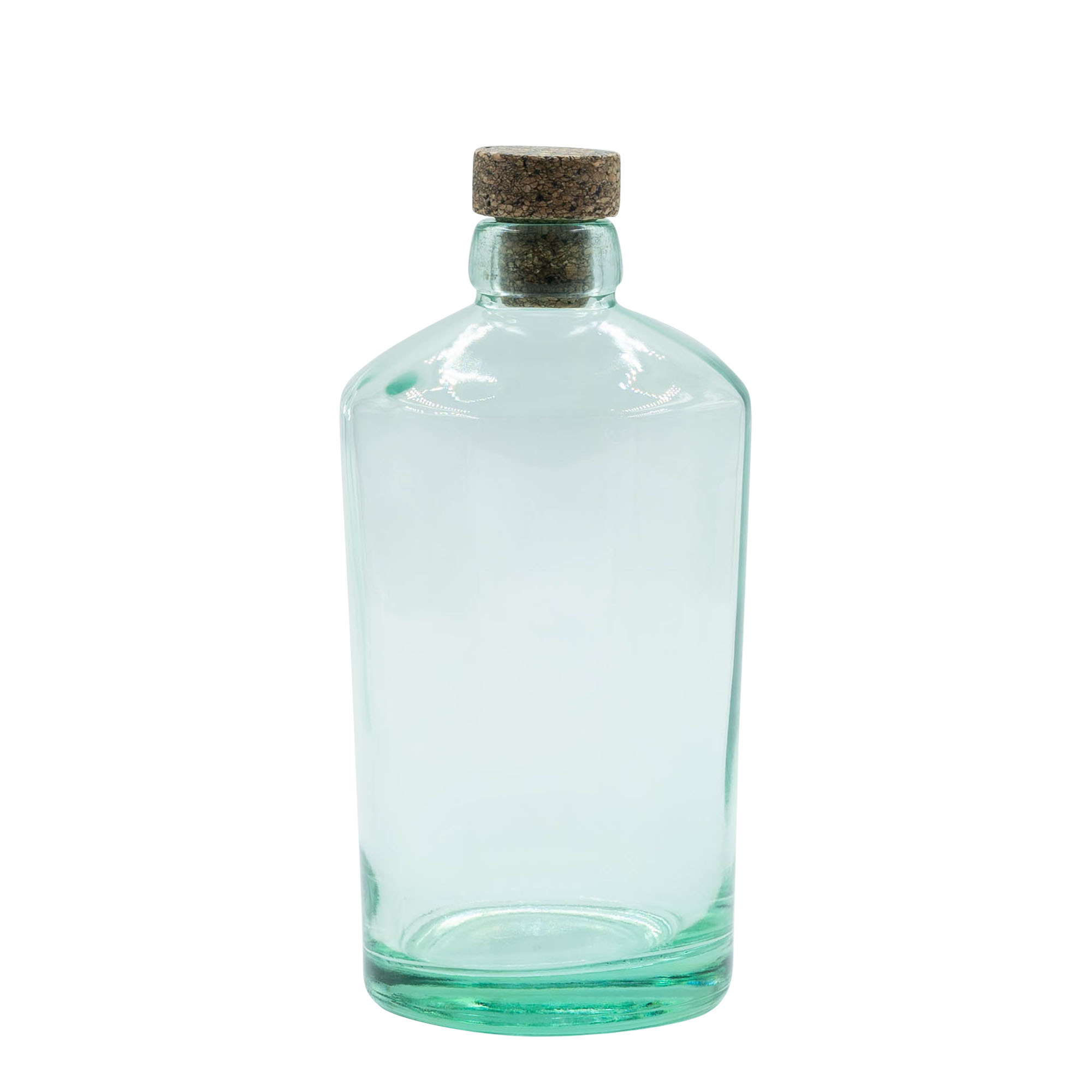 700 ml butelka szklana 'Barrel', otwór: korek