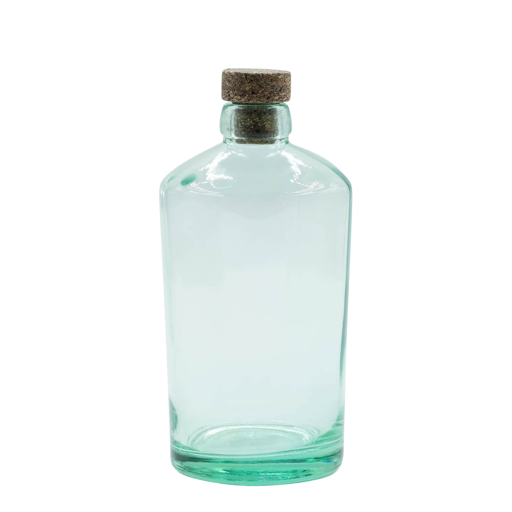 700 ml butelka szklana 'Barrel', otwór: korek