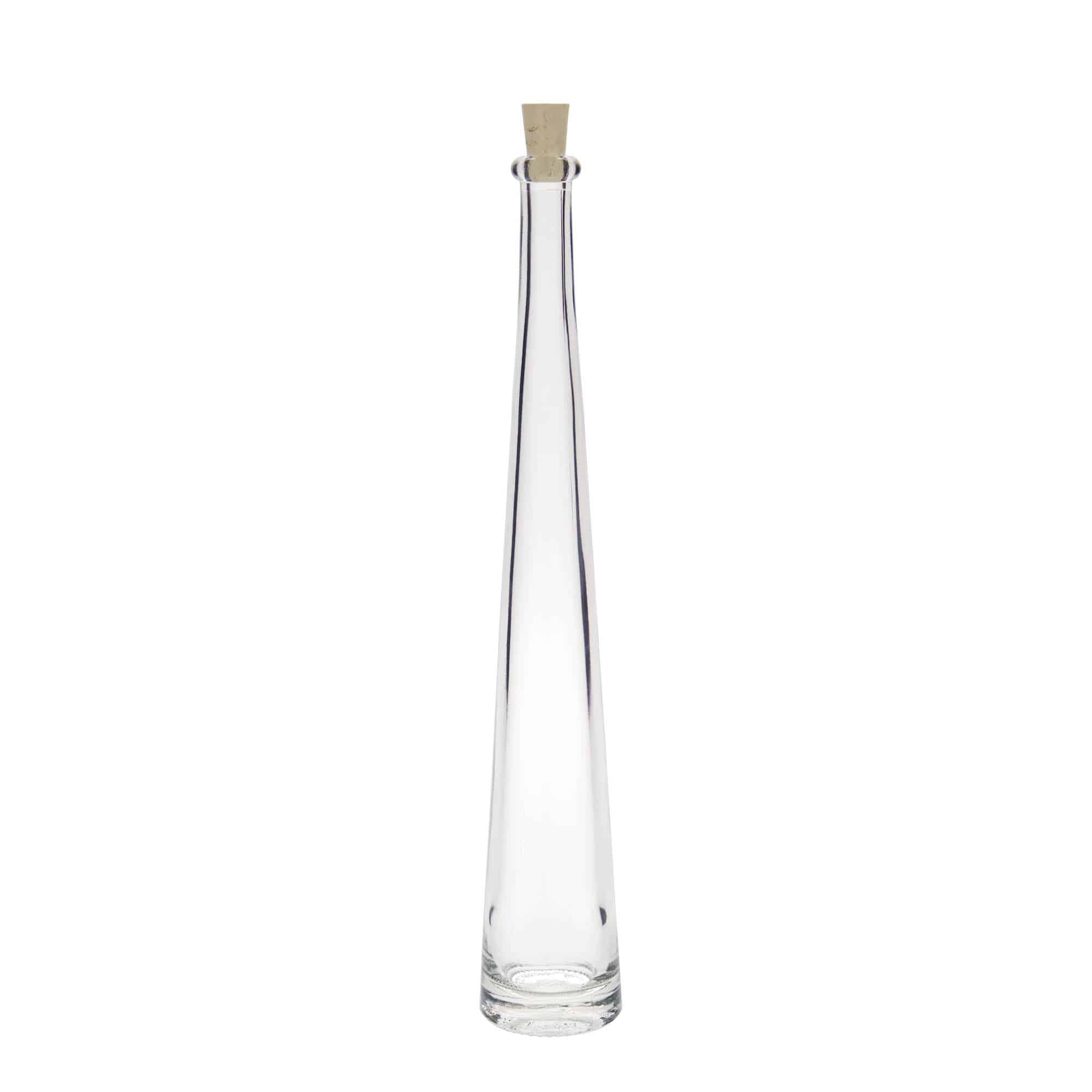 100 ml butelka szklana 'Dama Rondo', zamknięcie: korek
