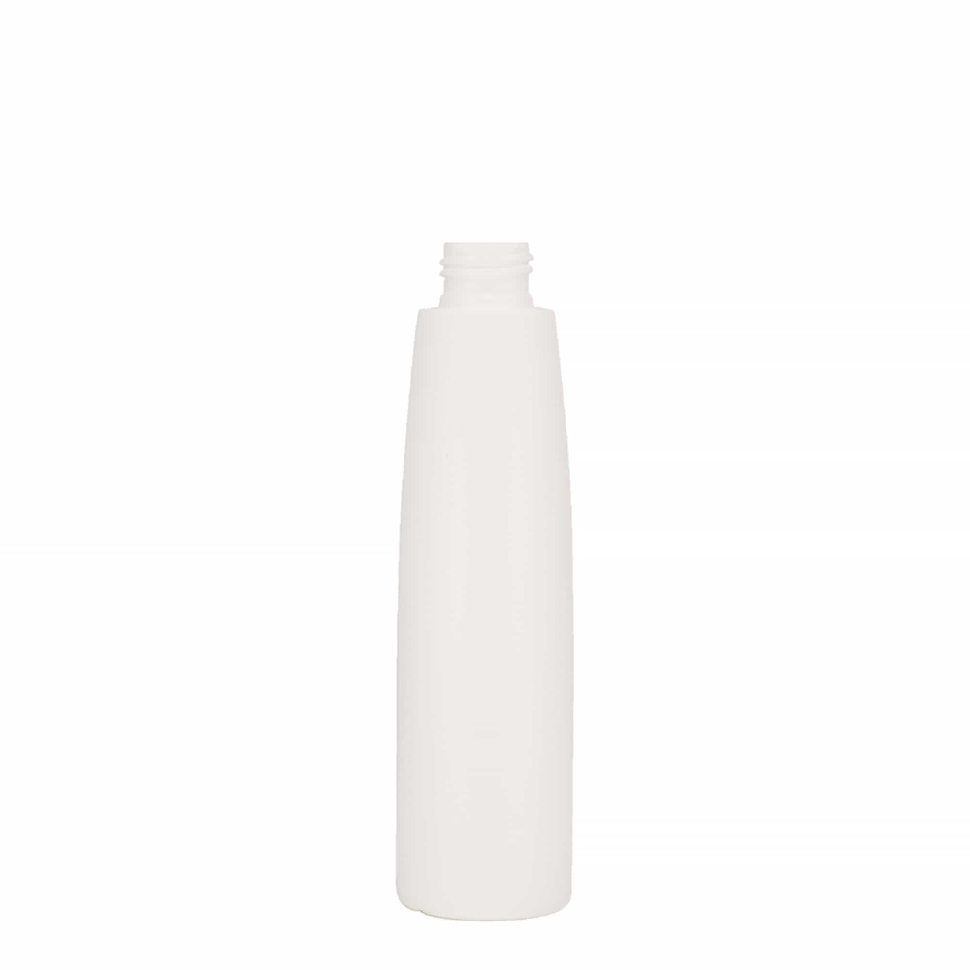 200 ml butelka plastikowa „Donald”, HDPE, biała, gwint: 24/410