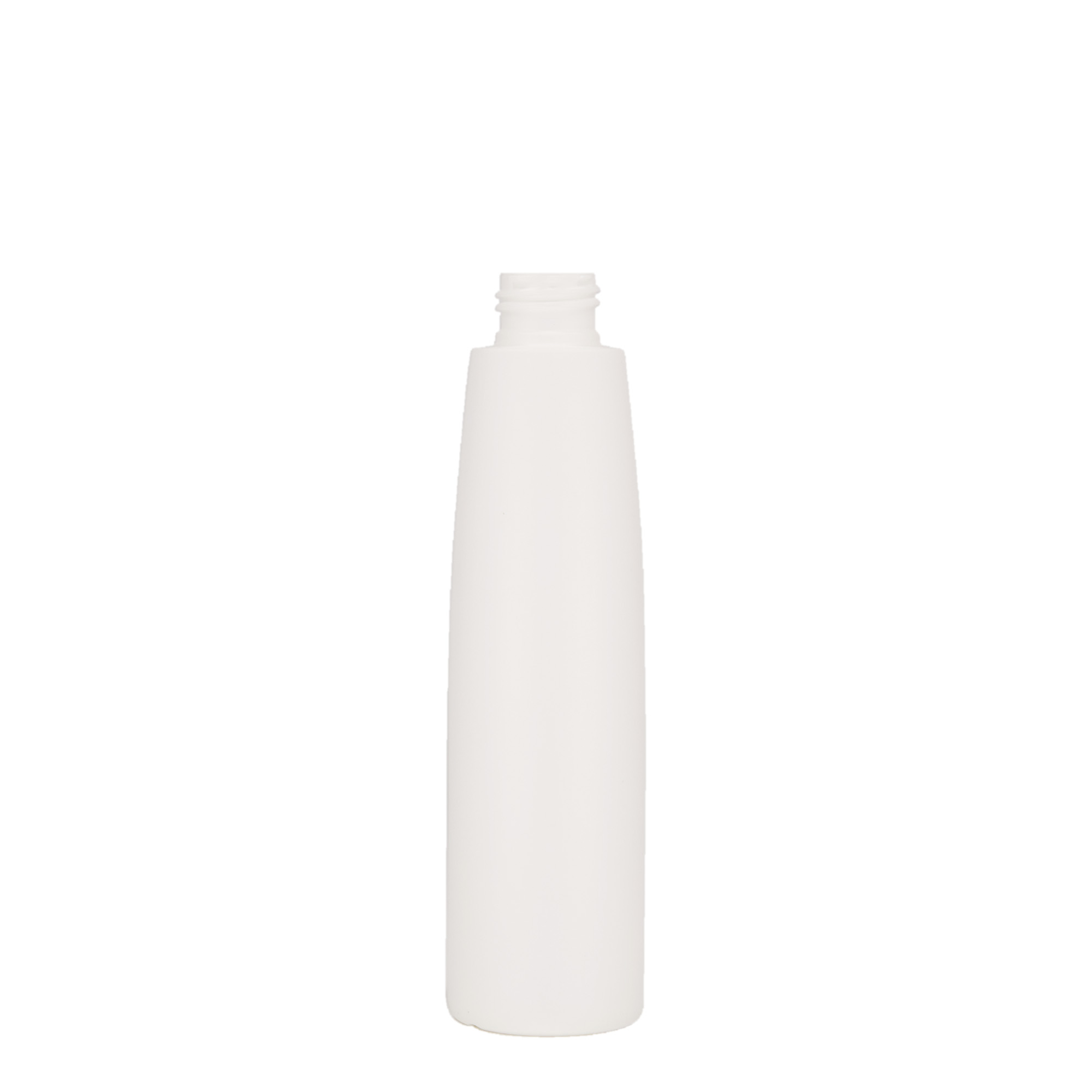 200 ml butelka plastikowa „Donald”, HDPE, biała, gwint: 24/410