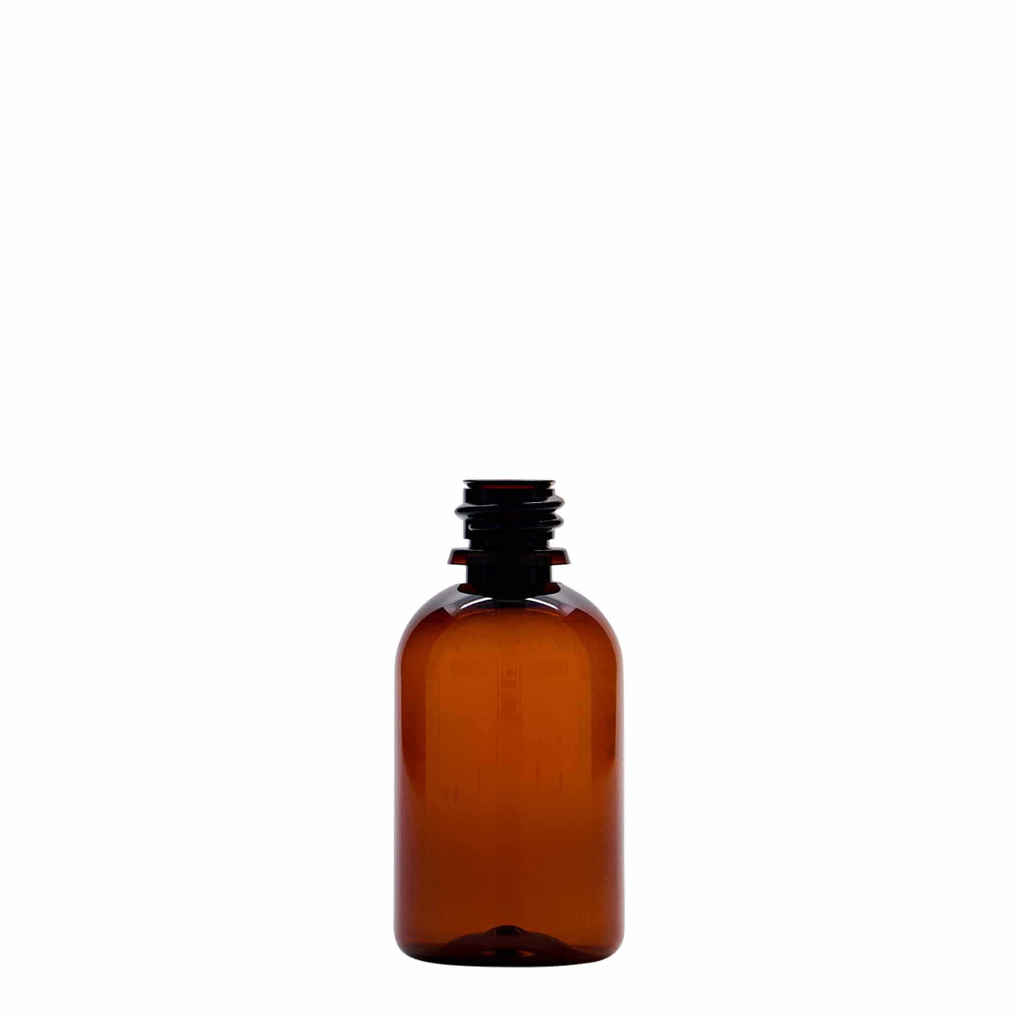 50 ml butelka medyczna PET „Easy Living”, brązowa, tworzywo sztuczne, gwint: DIN 18 50 ml butelka medyczna PET „Easy Living”, brązowa, tworzywo sztuczne, gwint: DIN 18