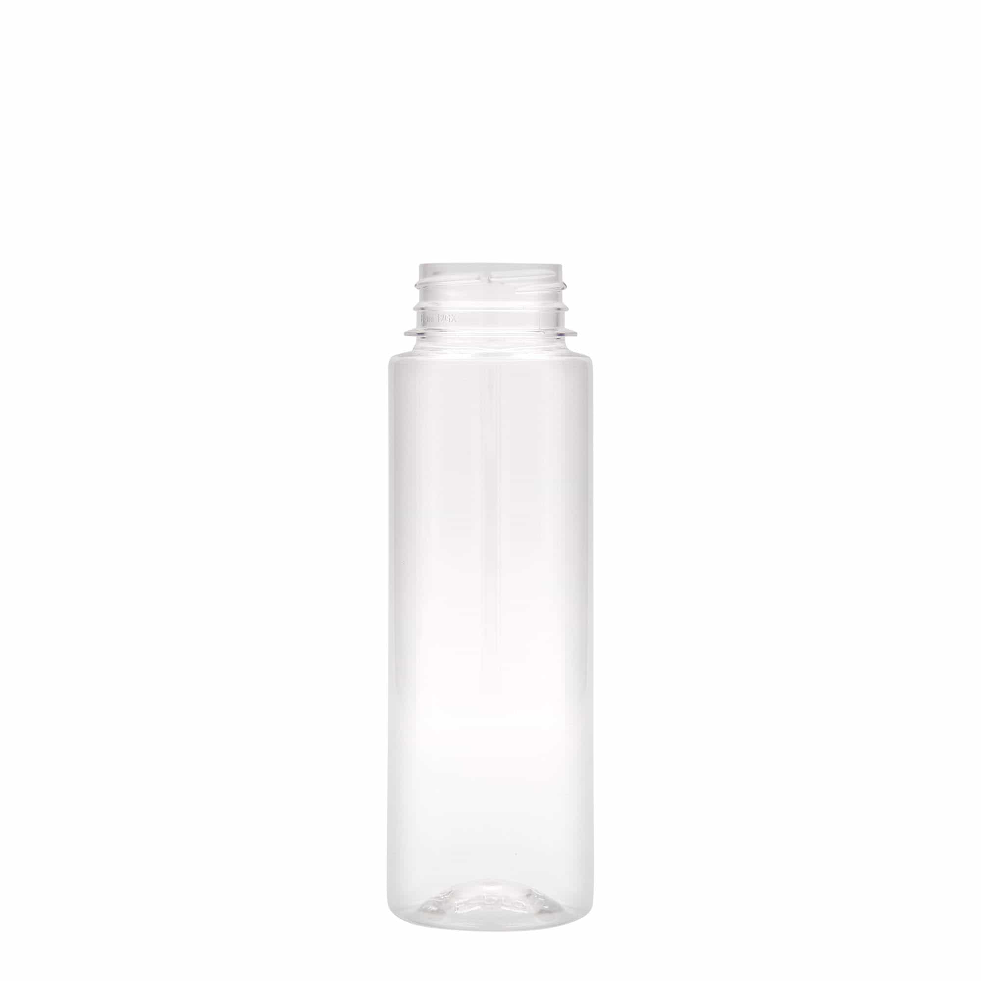 250 ml butelka PET „Everytime”, tworzywo sztuczne, gwint: 38 mm
