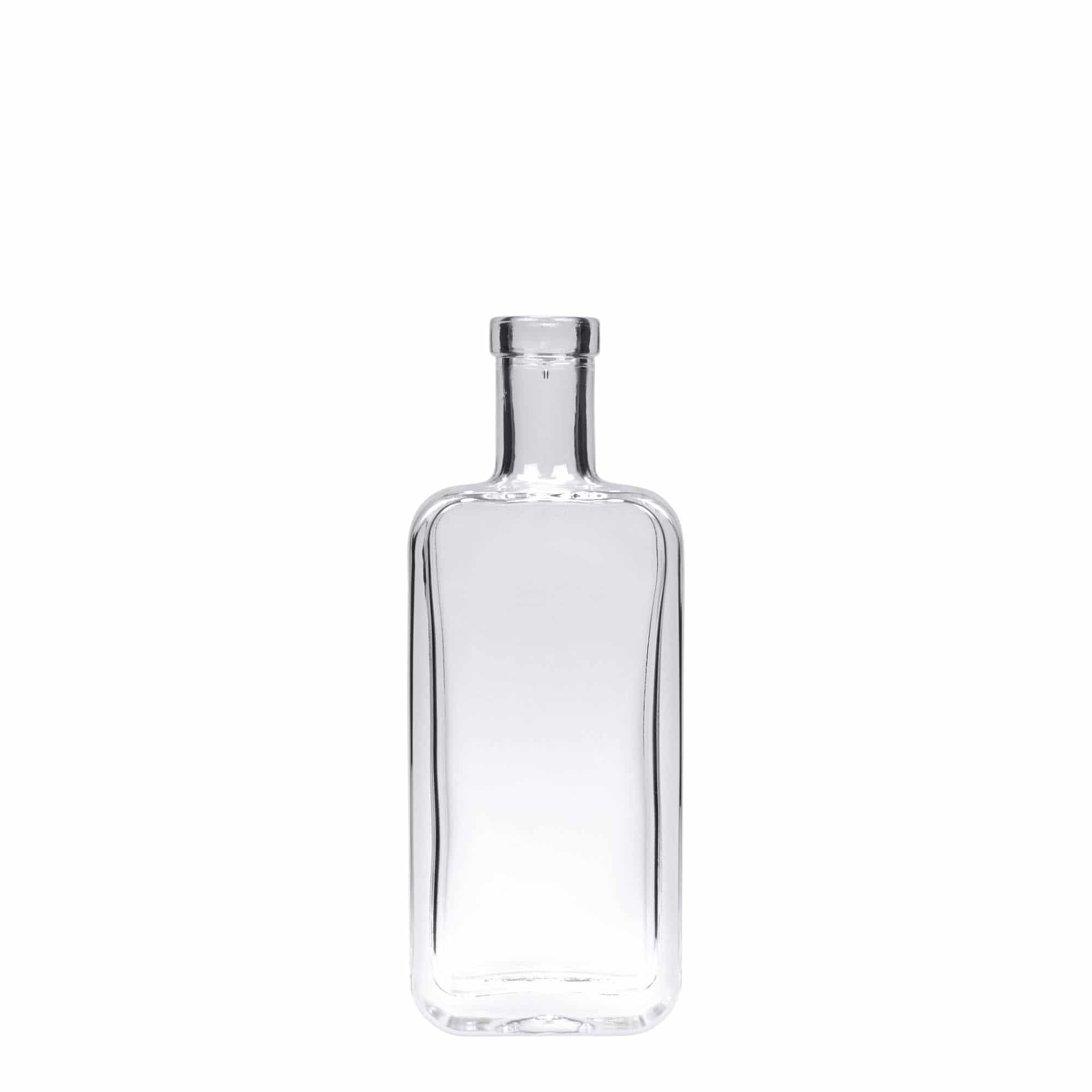 100 ml butelka szklana „Nice”, prostokątna, otwór: korek