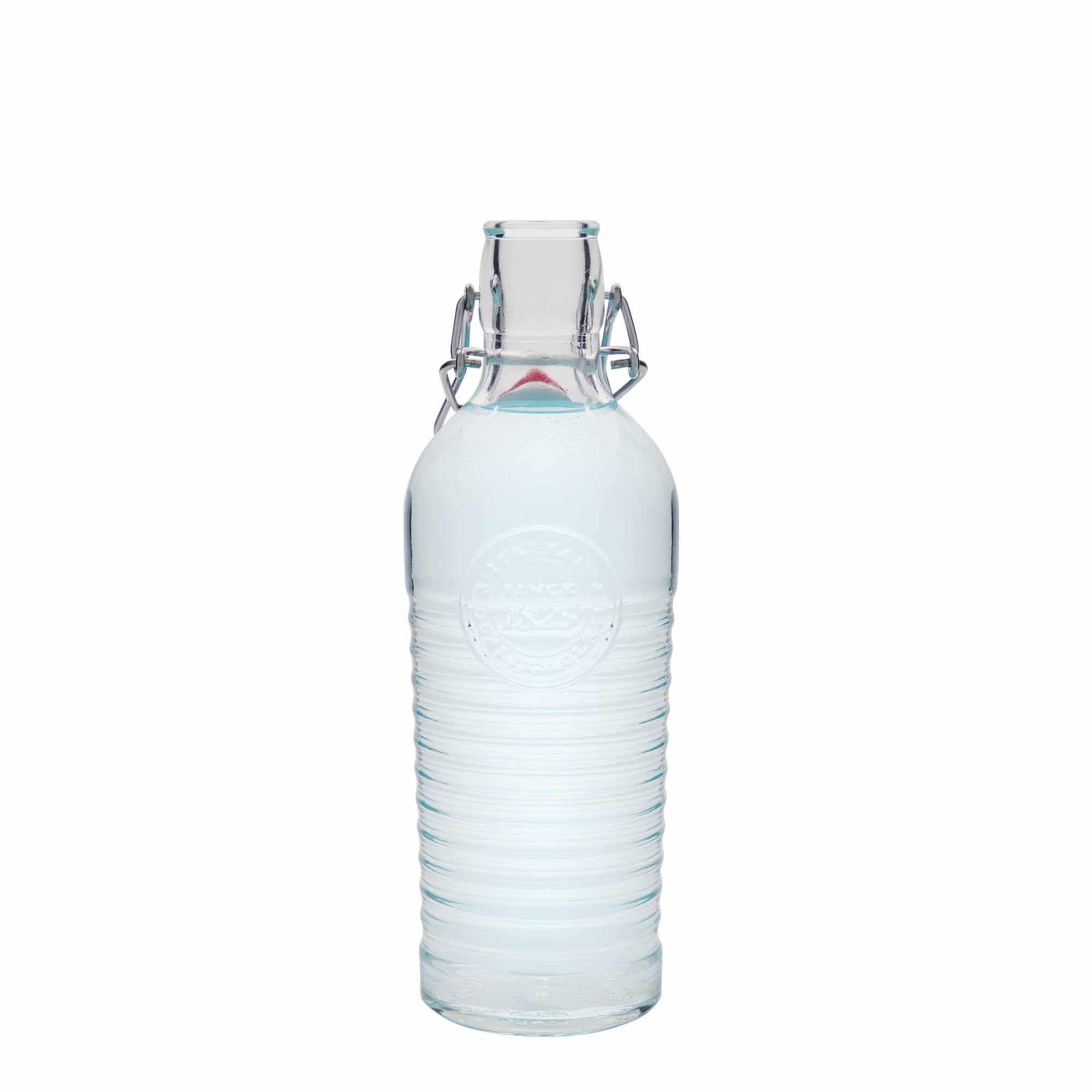 750 ml butelka szklana 'Officina 1825', zamknięcie: Zamknięcie pałąkowe 750 ml butelka szklana 'Officina 1825', zamknięcie: Zamknięcie pałąkowe