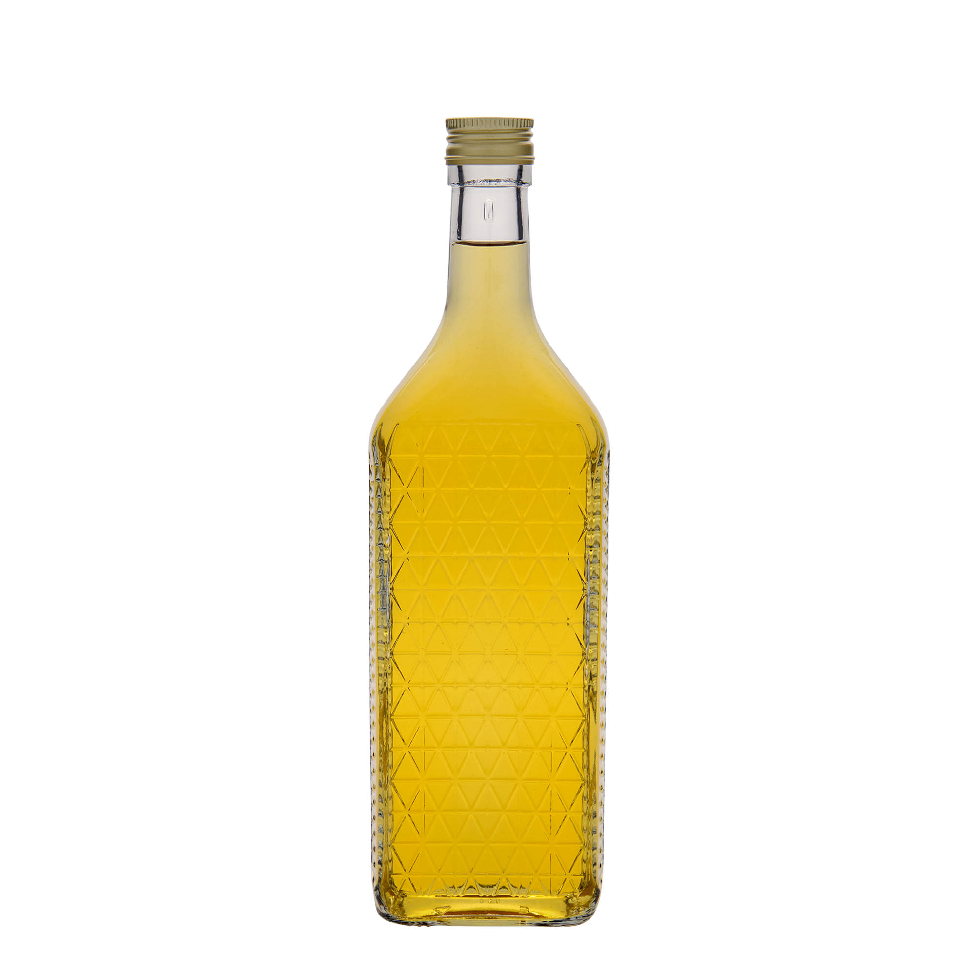 700 ml butelka szklana 'Caruso', prostokątna, wylot: PP 31,5