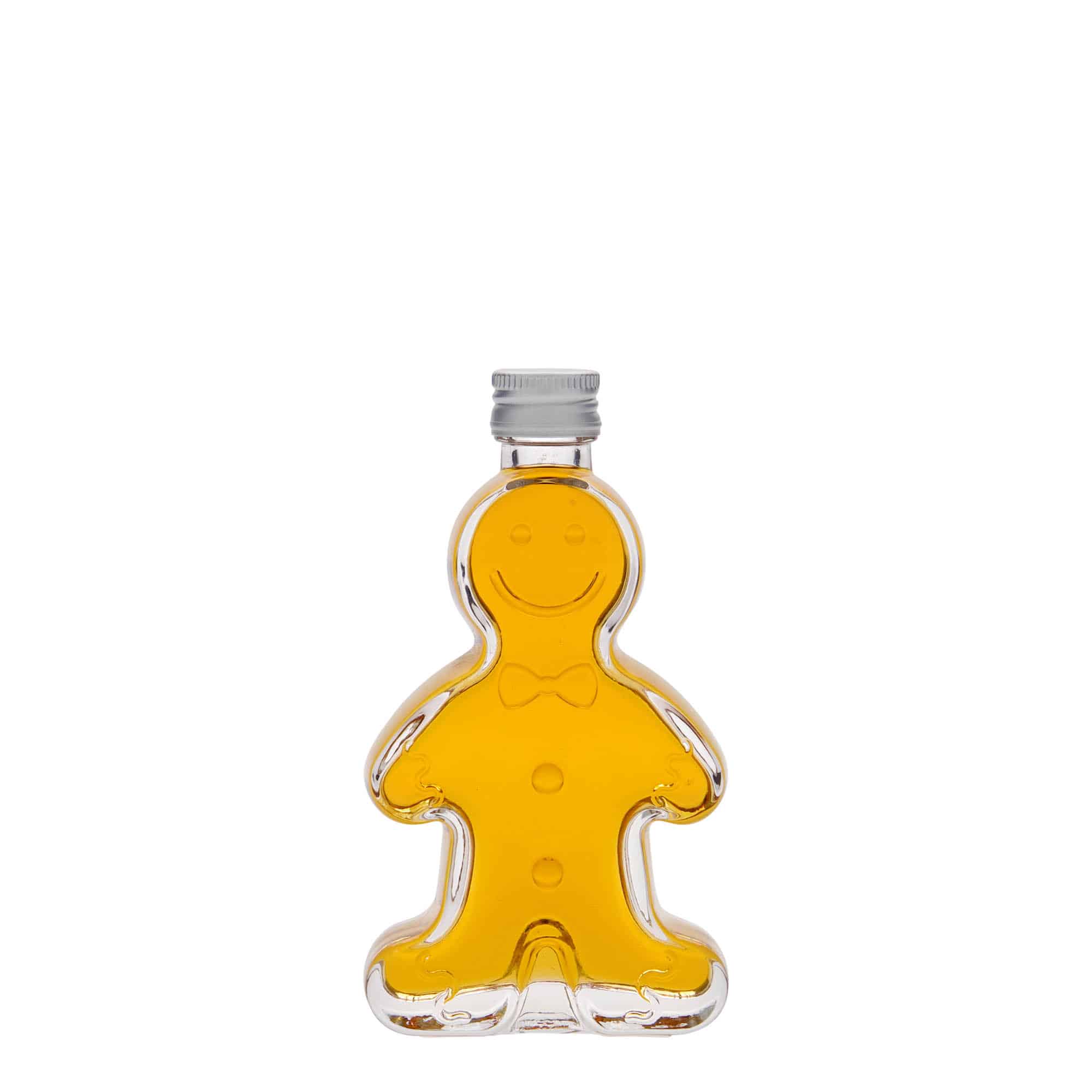 50 ml butelka szklana „Lebkuchenmann”, gwint: PP 18