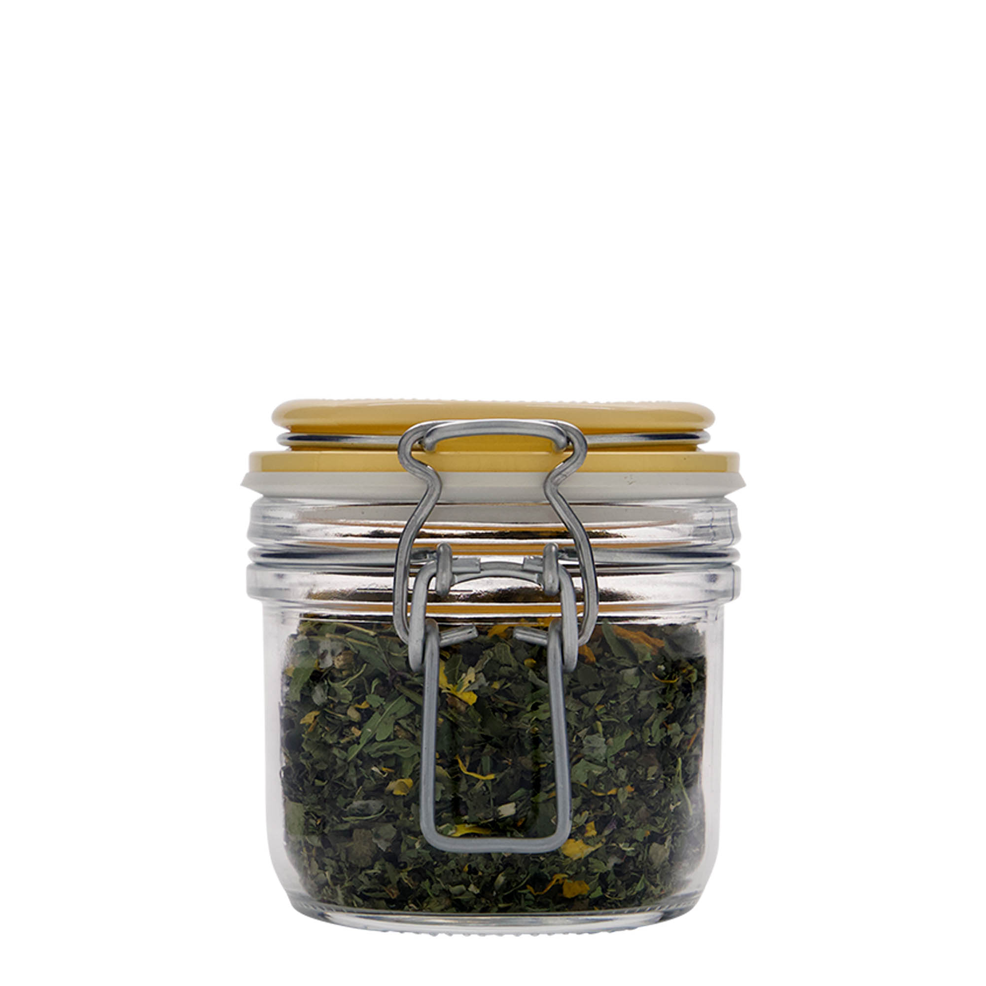 200 ml słoik z drucianym zamknięciem „Fido”, żółty, otwór: zamknięcie druciane 200 ml słoik z drucianym zamknięciem „Fido”, żółty, otwór: zamknięcie druciane