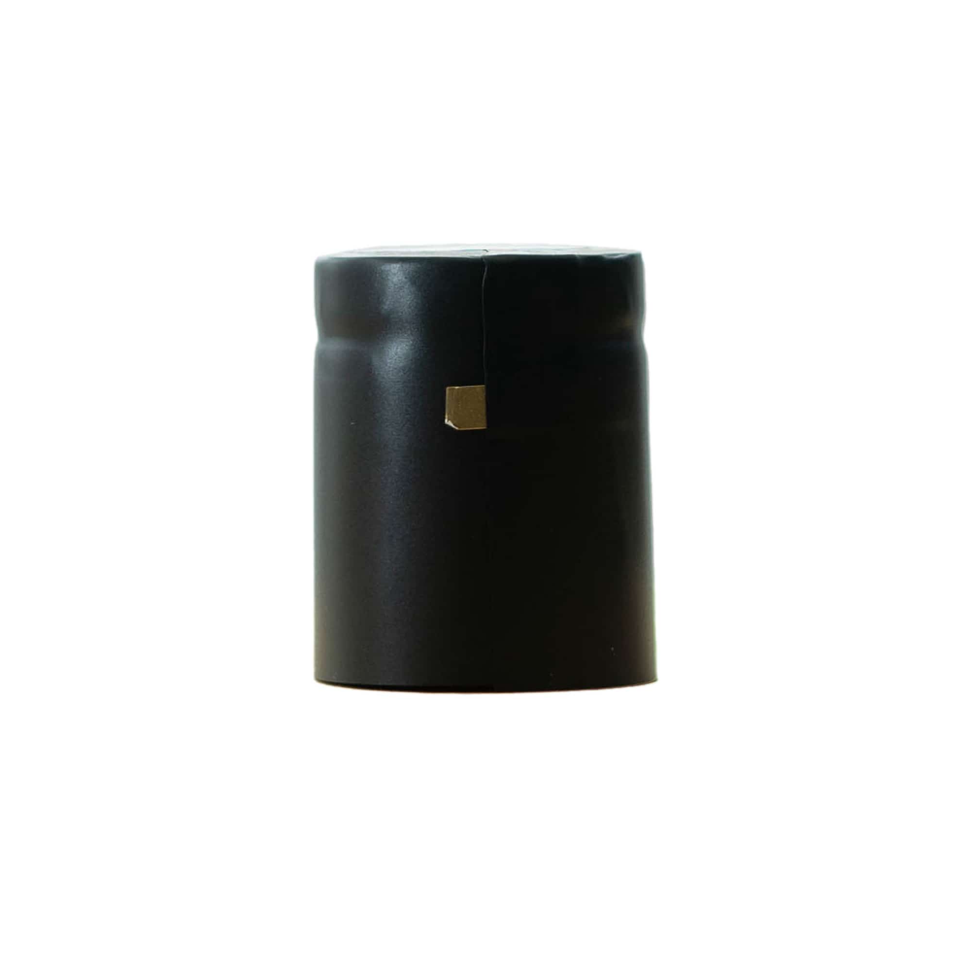 Kapsel termokurczliwa 32x41, tworzywo sztuczne PVC, czarna