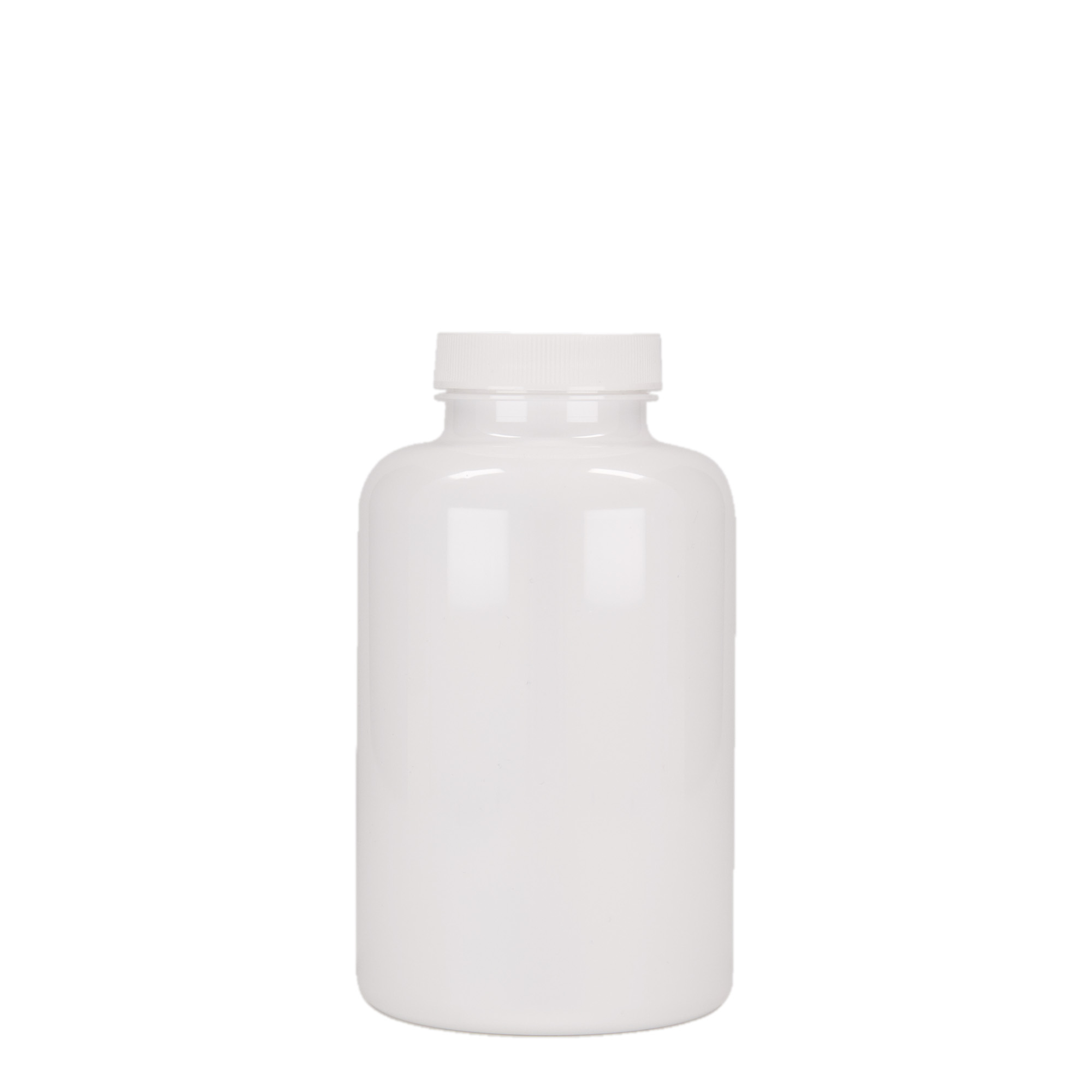 500 ml butelka PET, tworzywo sztuczne, biały, gwint: 45/400