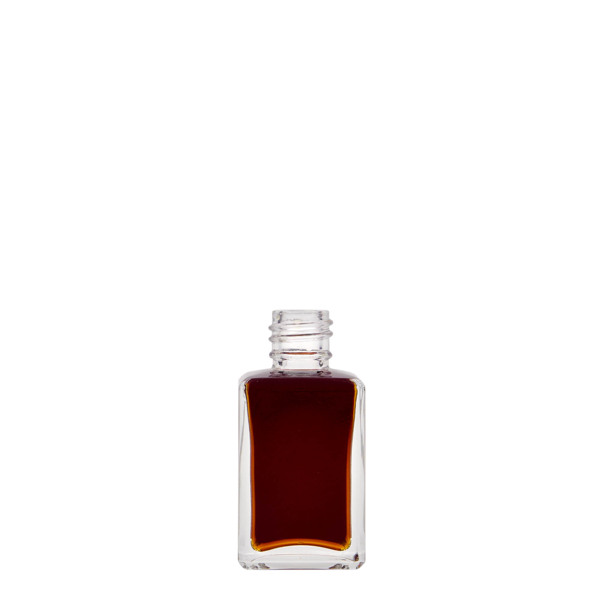 30 ml butelka szklana „Tamme”, kwadratowa, gwint: PP 18