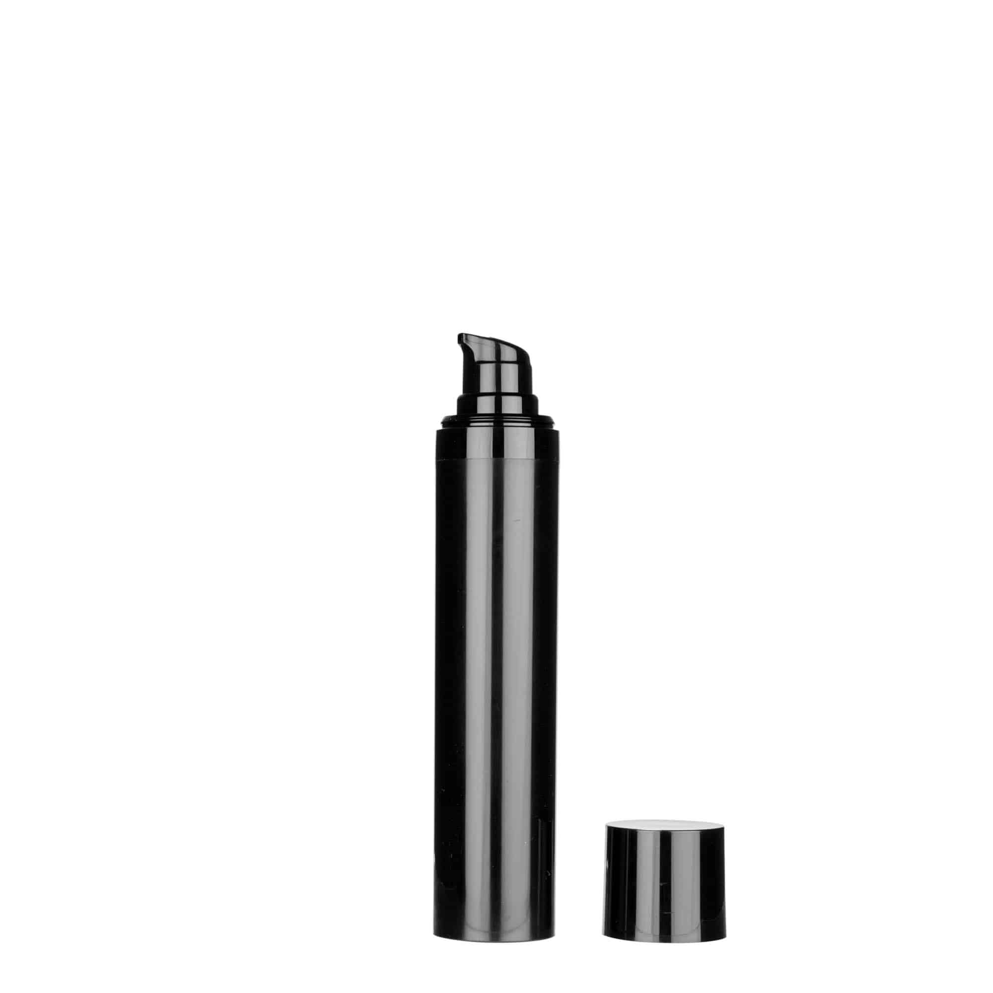 50 ml dyspenser bezpowietrzny „Micro”, tworzywo sztuczne PP, czarny