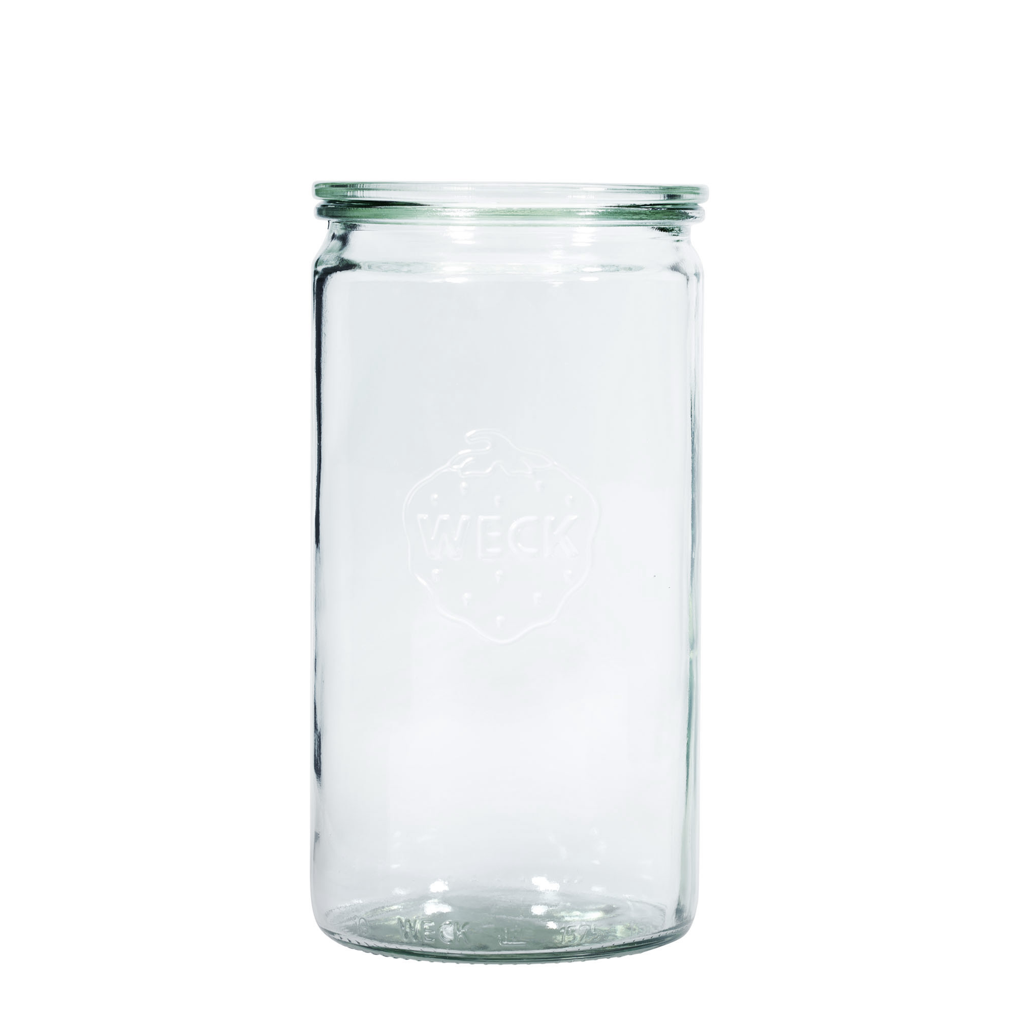 1.575 ml WECK-szklany walec, otwór: zaokrąglony rant 1.575 ml WECK-szklany walec, otwór: zaokrąglony rant
