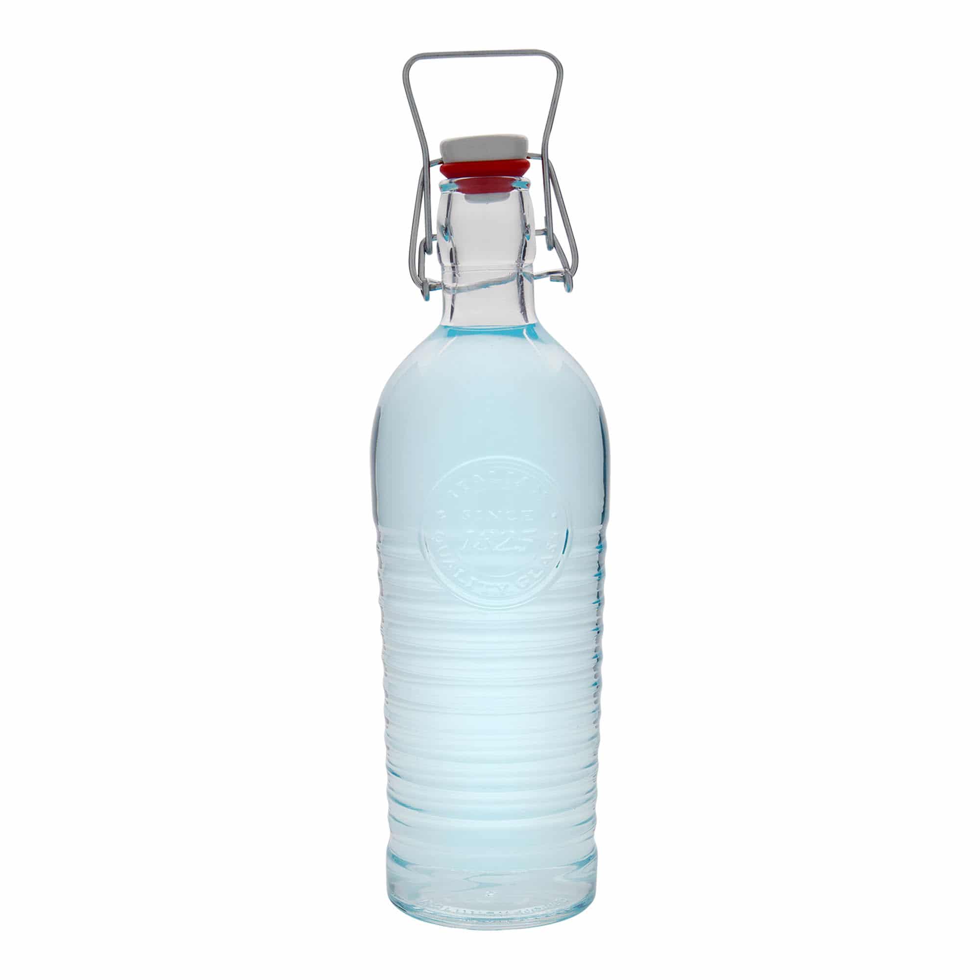 1200 ml butelka szklana 'Officina 1825', zamknięcie: Zamknięcie pałąkowe