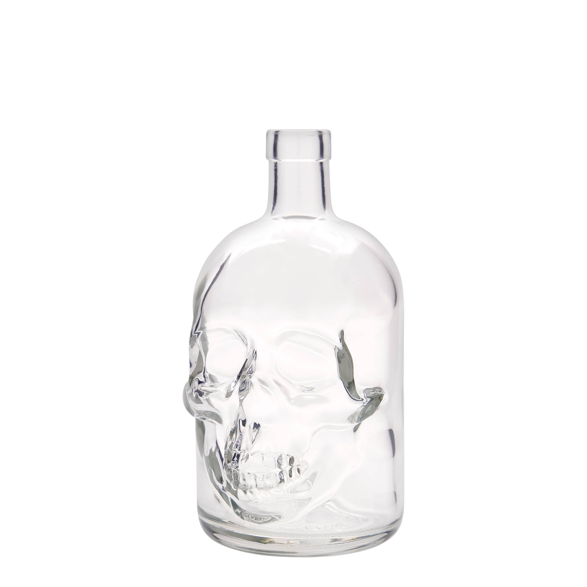 700 ml butelka szklana „Totenkopf”, wylot: korek